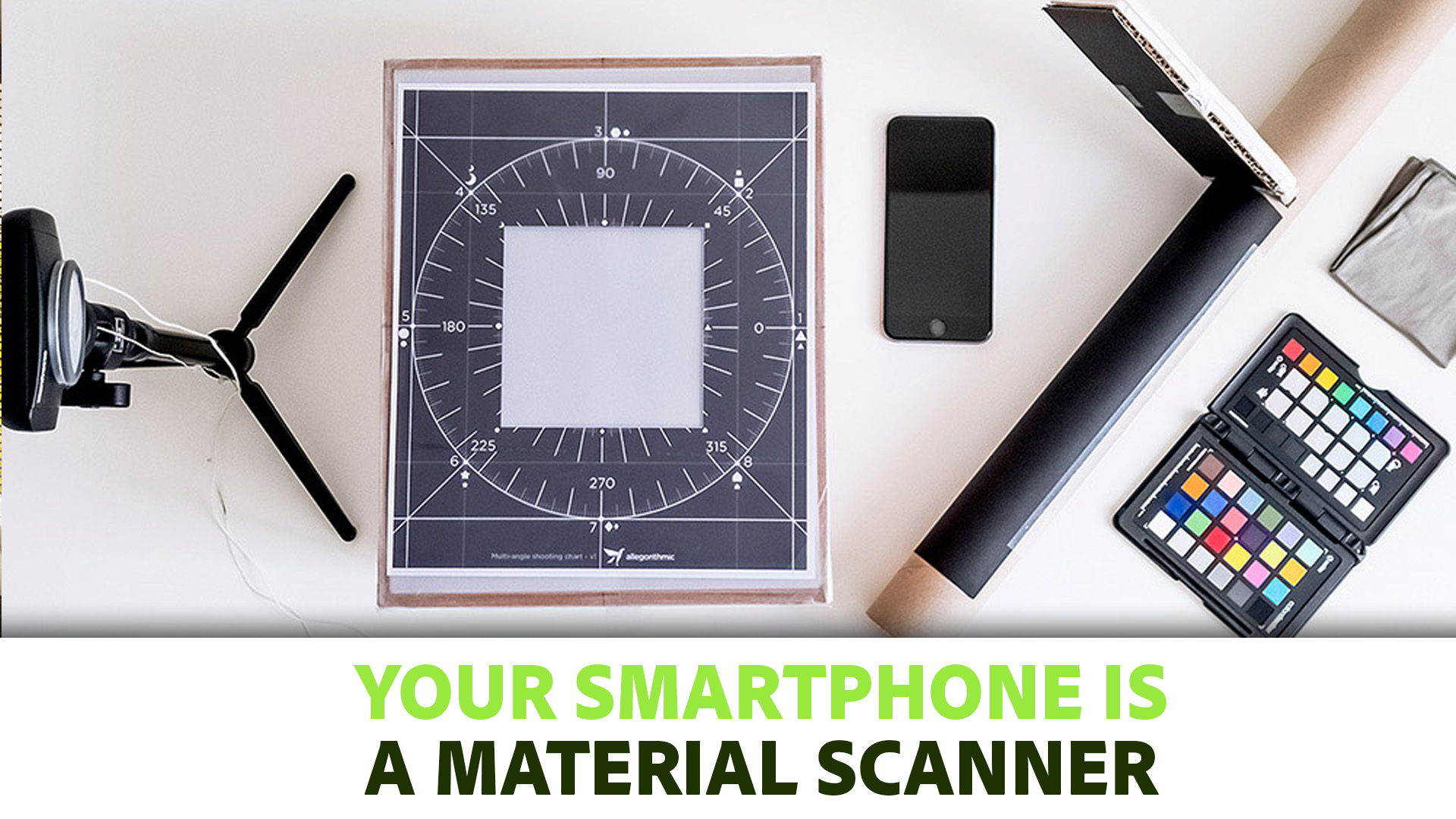 arbejde Bemærk venligst Modstander Your smartphone is a material scanner