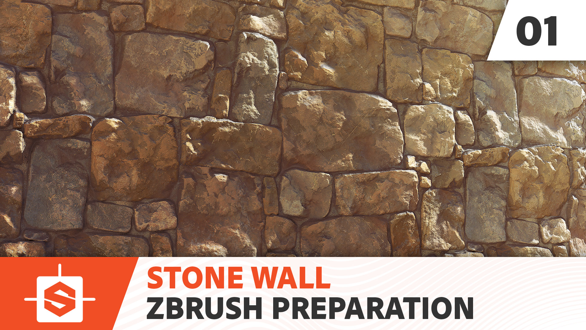 Preparing A Zbrush Tiling Stone Wall To Send To Designer