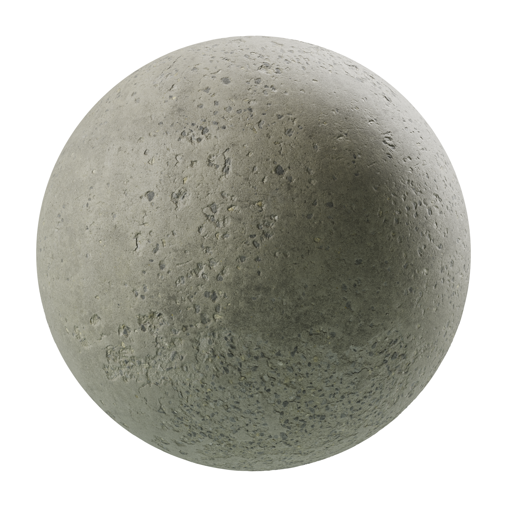 Light Damaged Concrete Floor