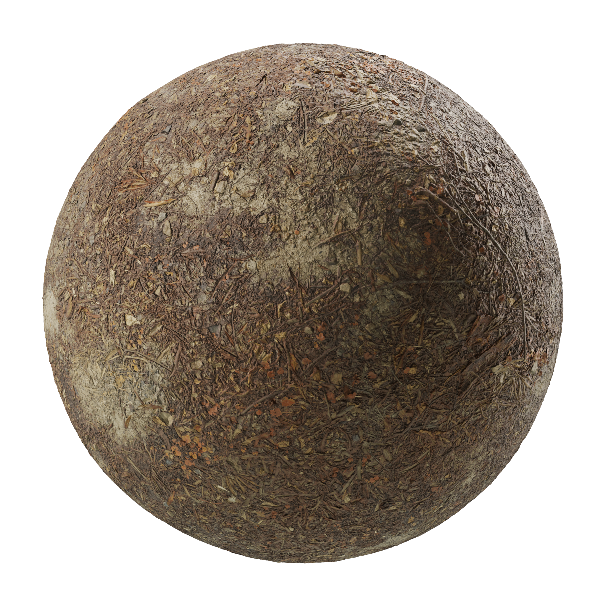 Natural Debris Ground Patch