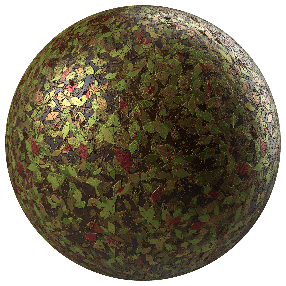 fallen leaves Substance Material on Substance 3D Community Assets