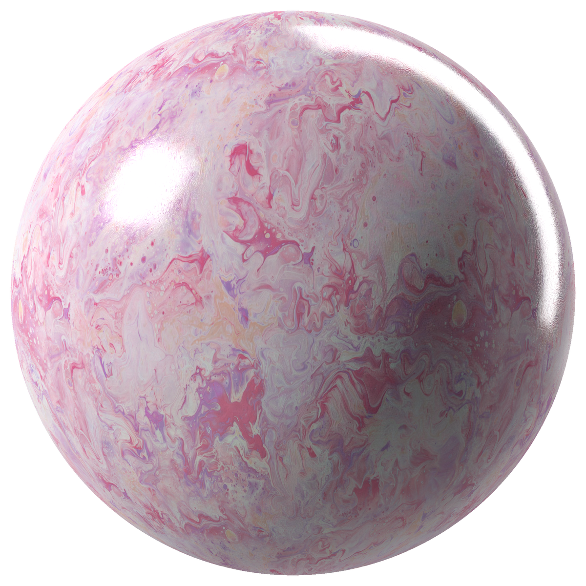 Pink Bubble Gum Substance Material on Substance 3D Community Assets
