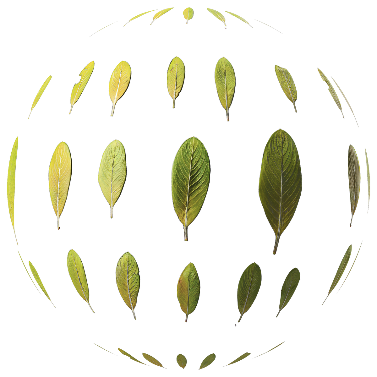 FreshGreenLeavesBack Substance Atlas on Substance 3D Community Assets