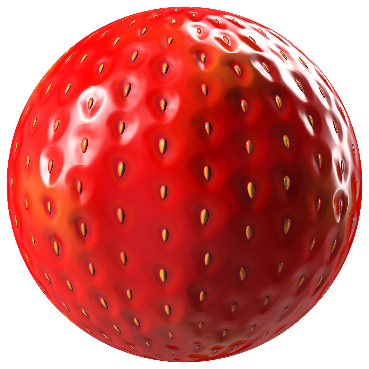 Strawberry Substance Material on Substance 3D Community Assets