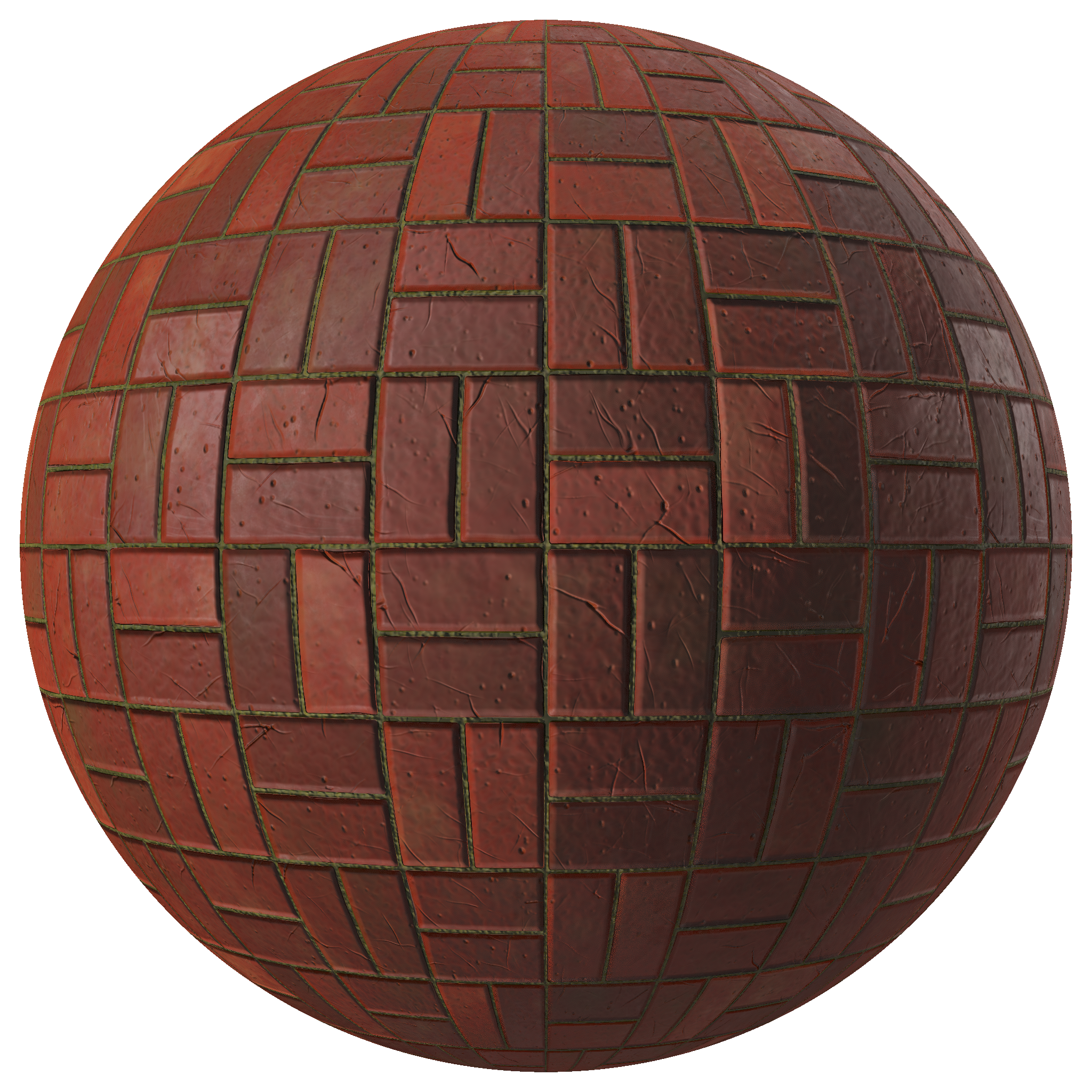 Brick Floor Substance Material On Substance 3D Community Assets