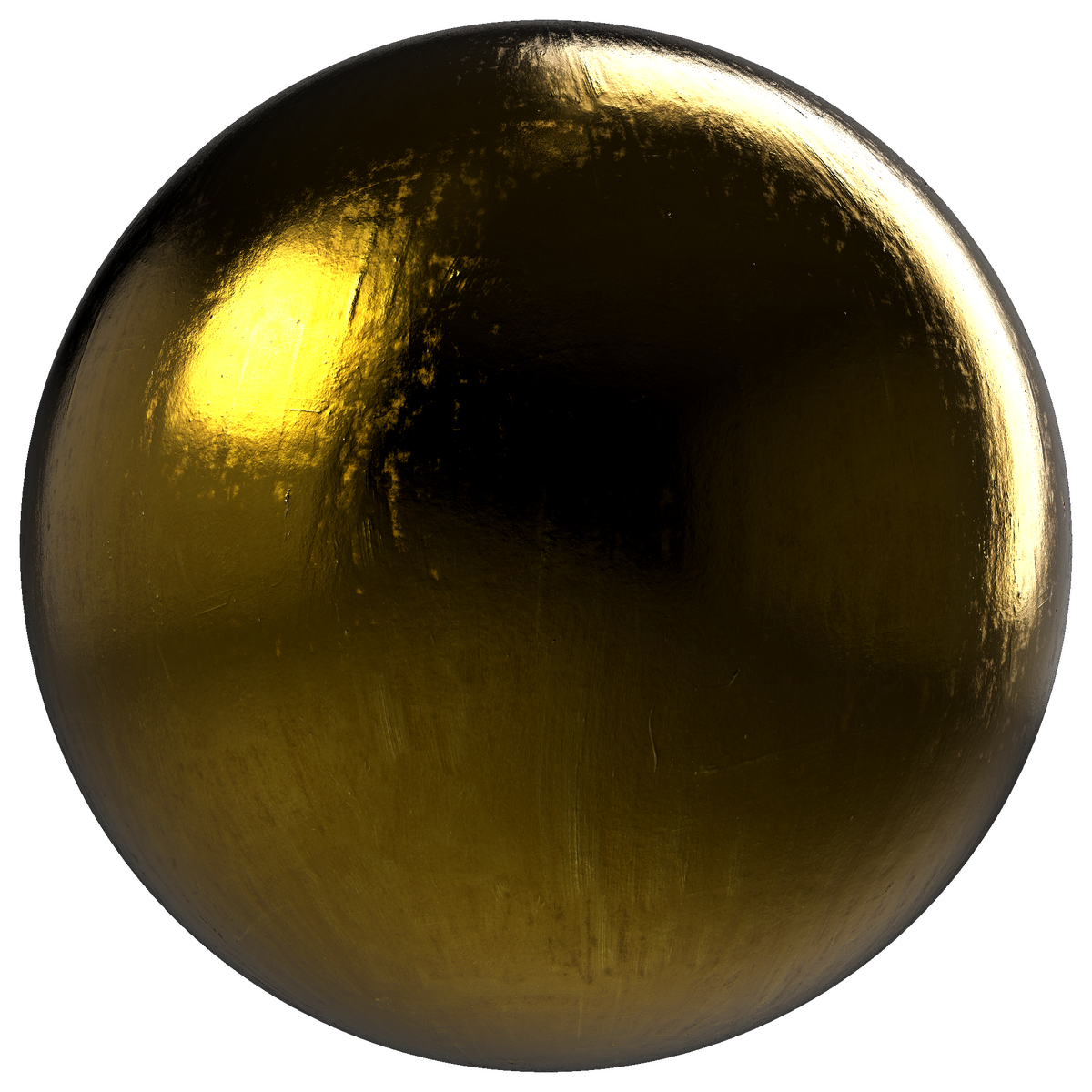 Metal Yellow Substance Material on Substance 3D Community Assets