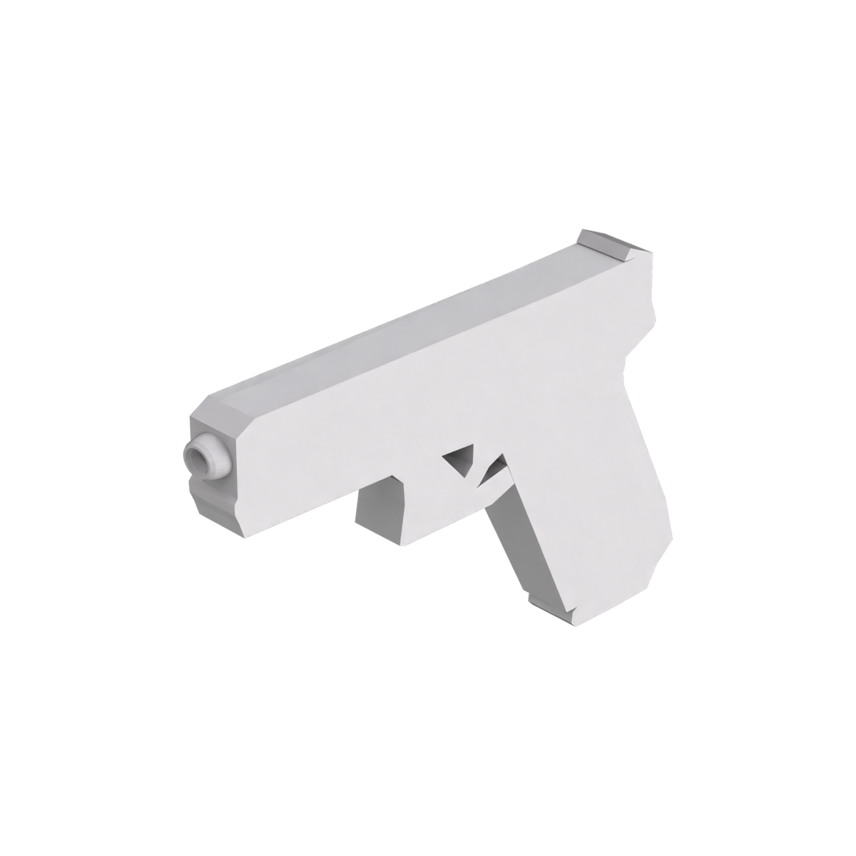 gun low poly Model on Substance 3D Community Assets