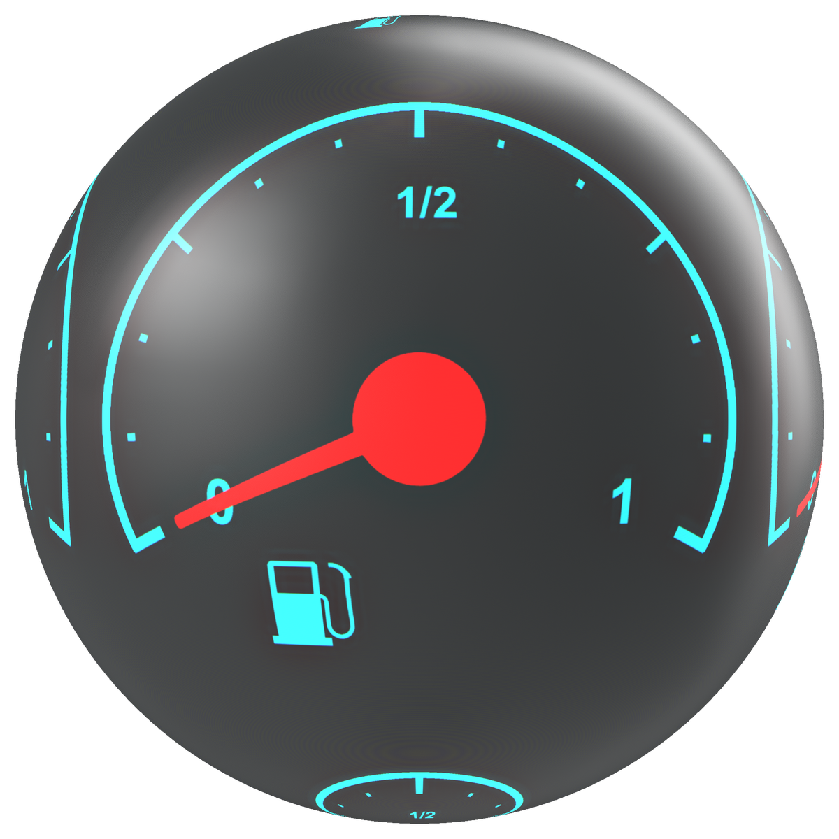 Digital Fuel Gauge Line Substance Material on Substance 3D Community Assets