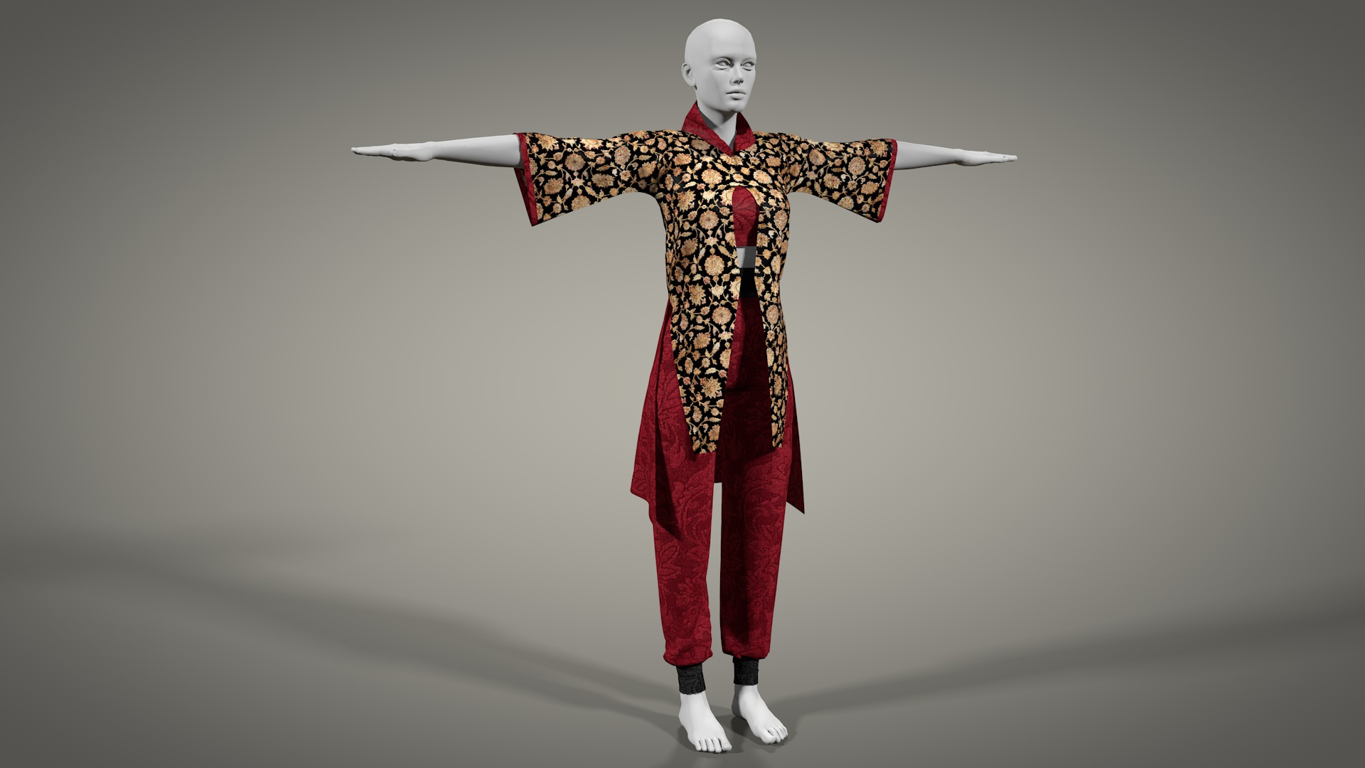 Ethnic Dress on Substance 3D Community Assets