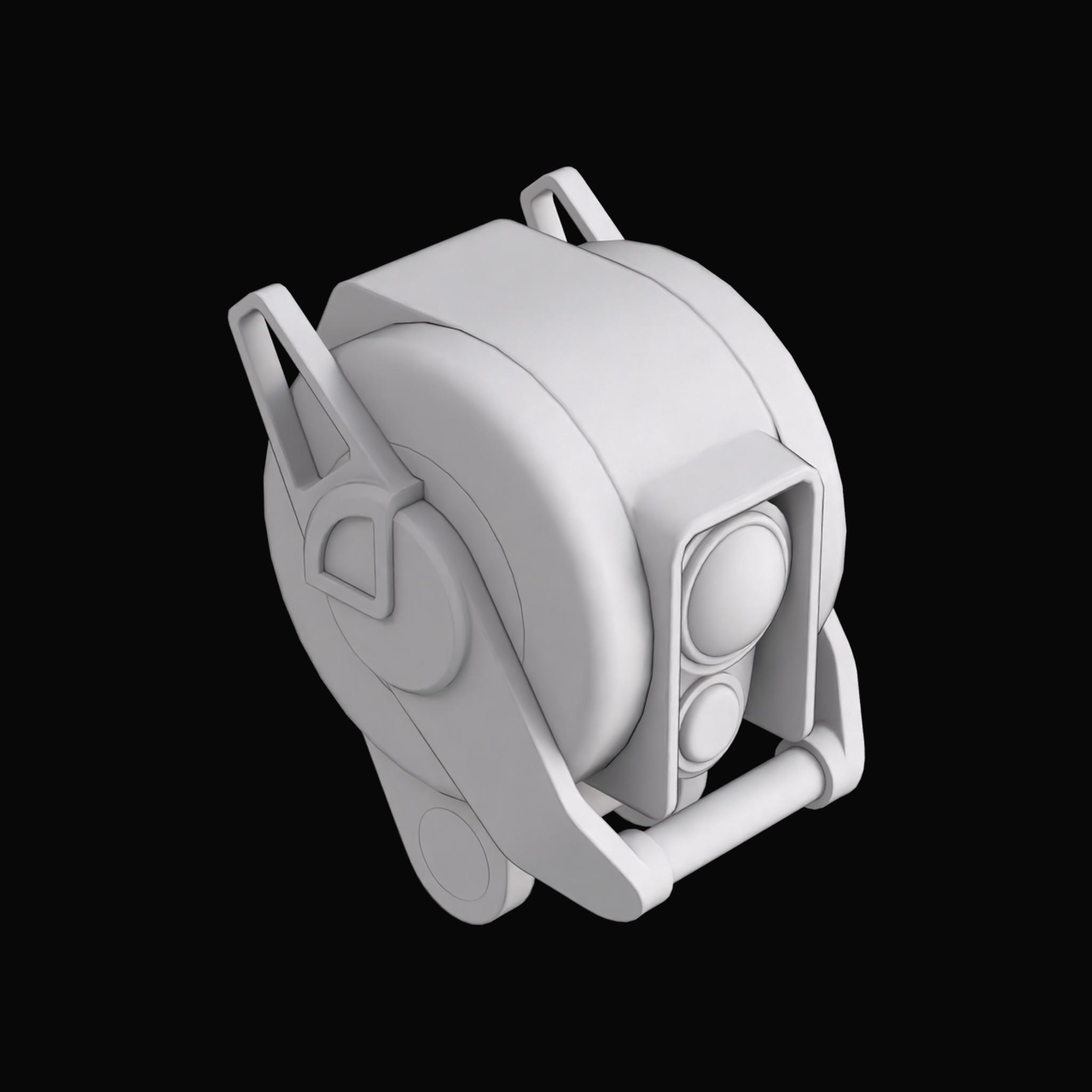 Mech Head 09 on Substance 3D Assets
