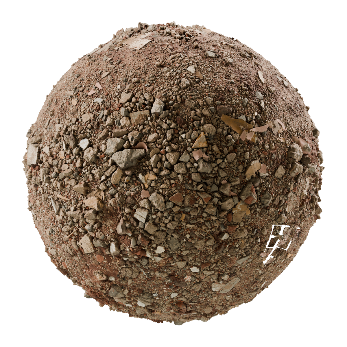 Construction Side Rubble on Substance 3D Assets