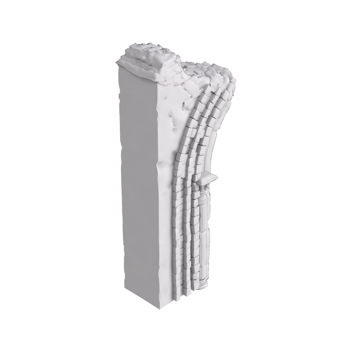 Crumbling Brick Arch on Substance 3D Assets