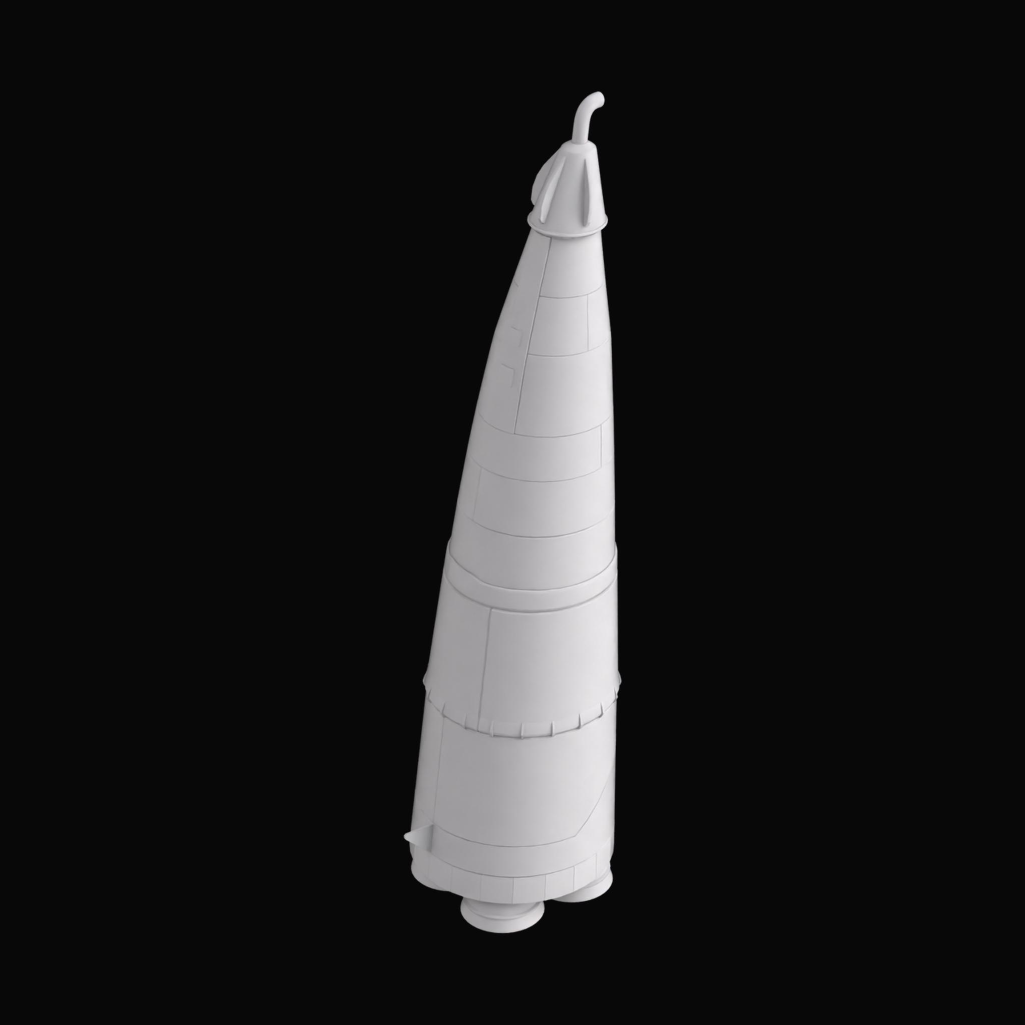 Rocket Booster 03 on Substance 3D Assets