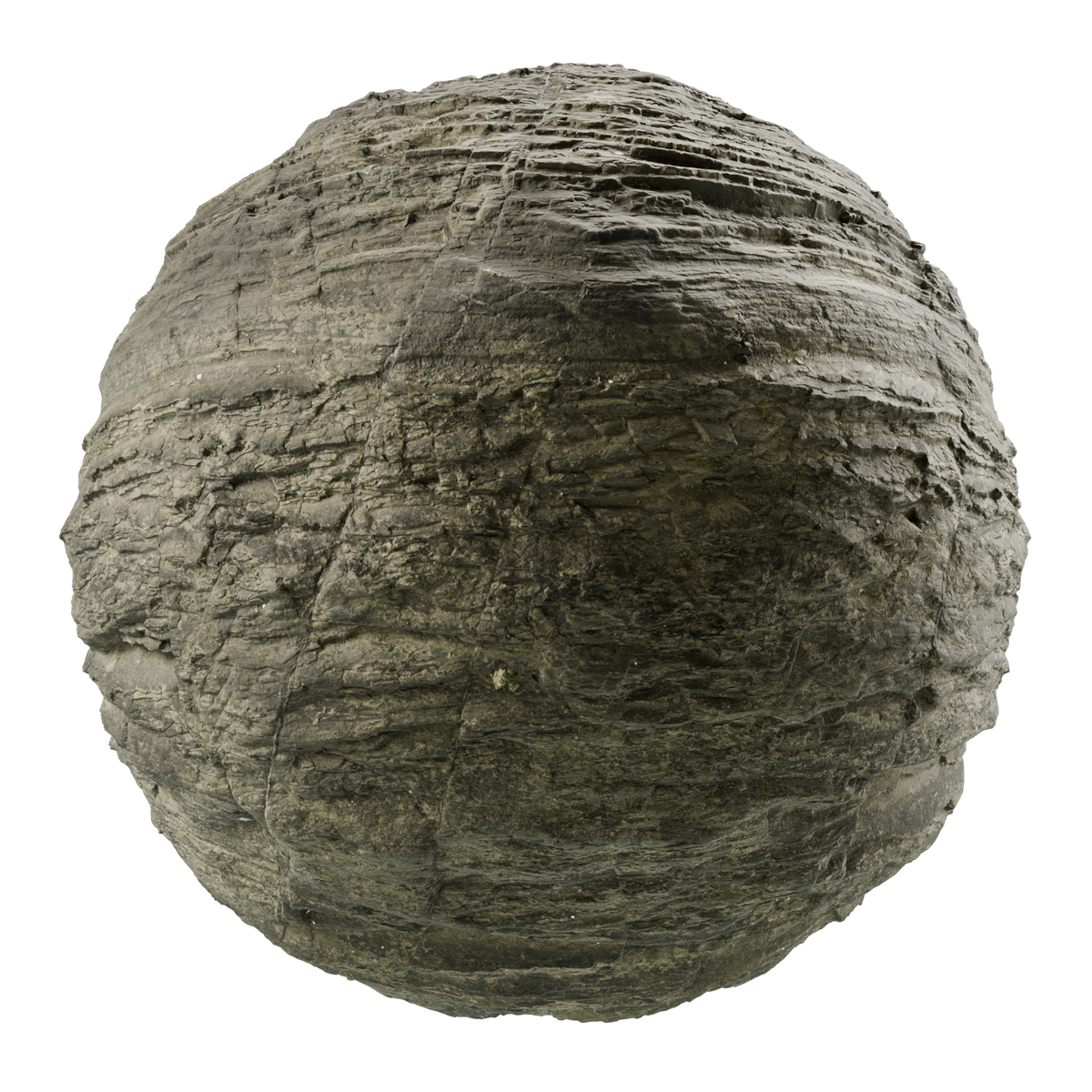 Layered Coastal Rock With Sea Salt Crust on Substance 3D Assets