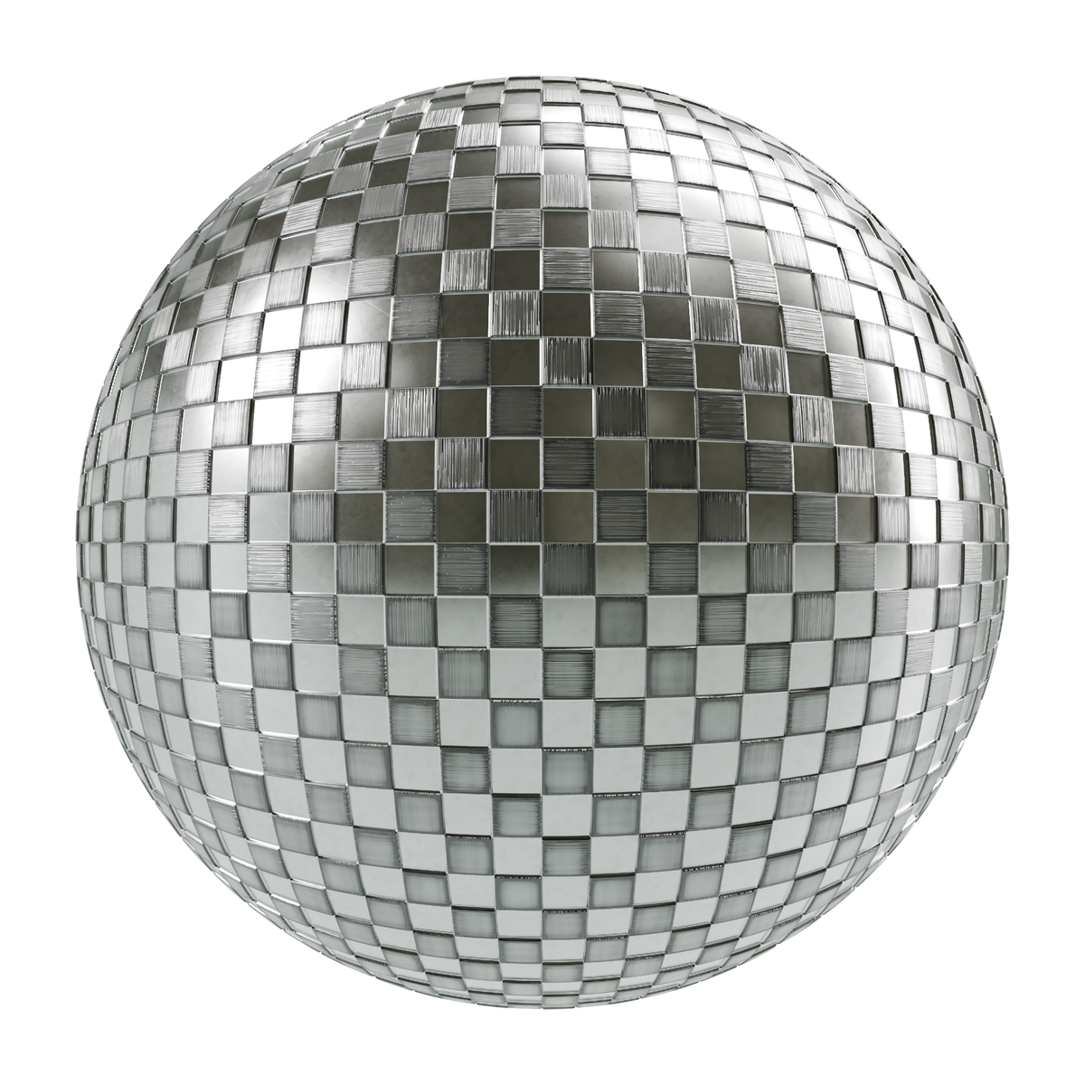 Aluminium Checkerboard Pattern on Substance 3D Assets