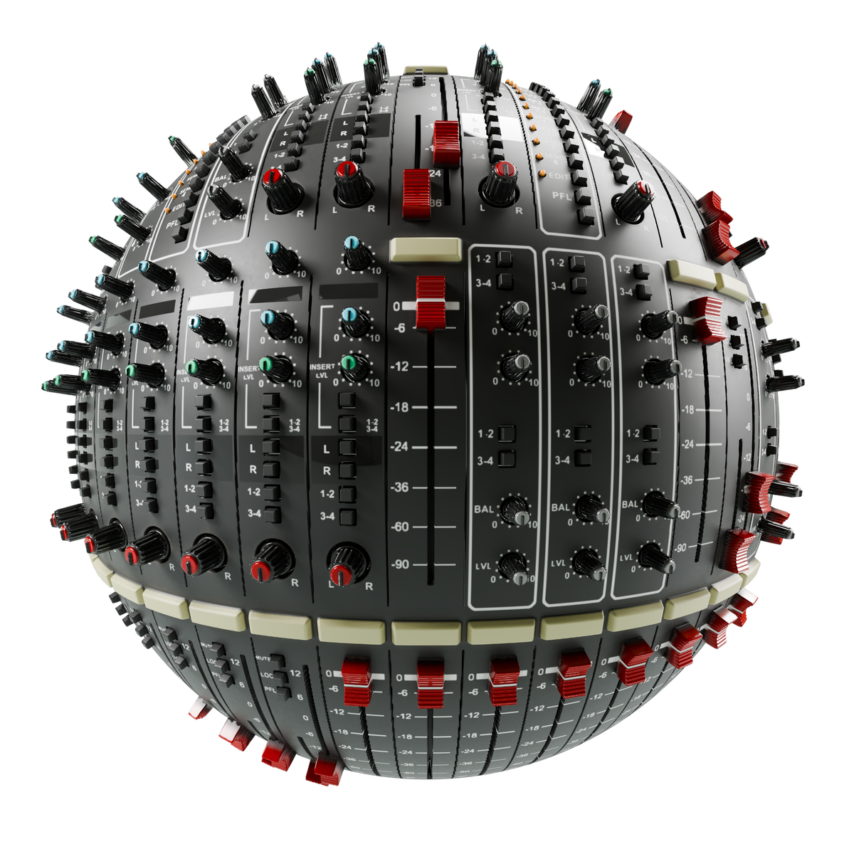 Mixing Console Controllers on Substance 3D Assets