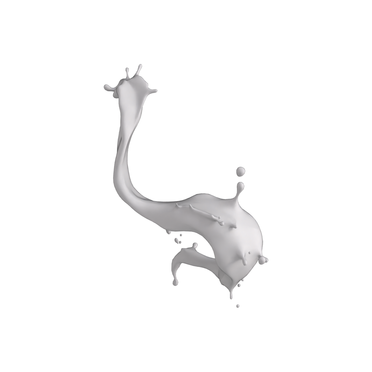 Static Liquid Splashes 08 on Substance 3D Assets