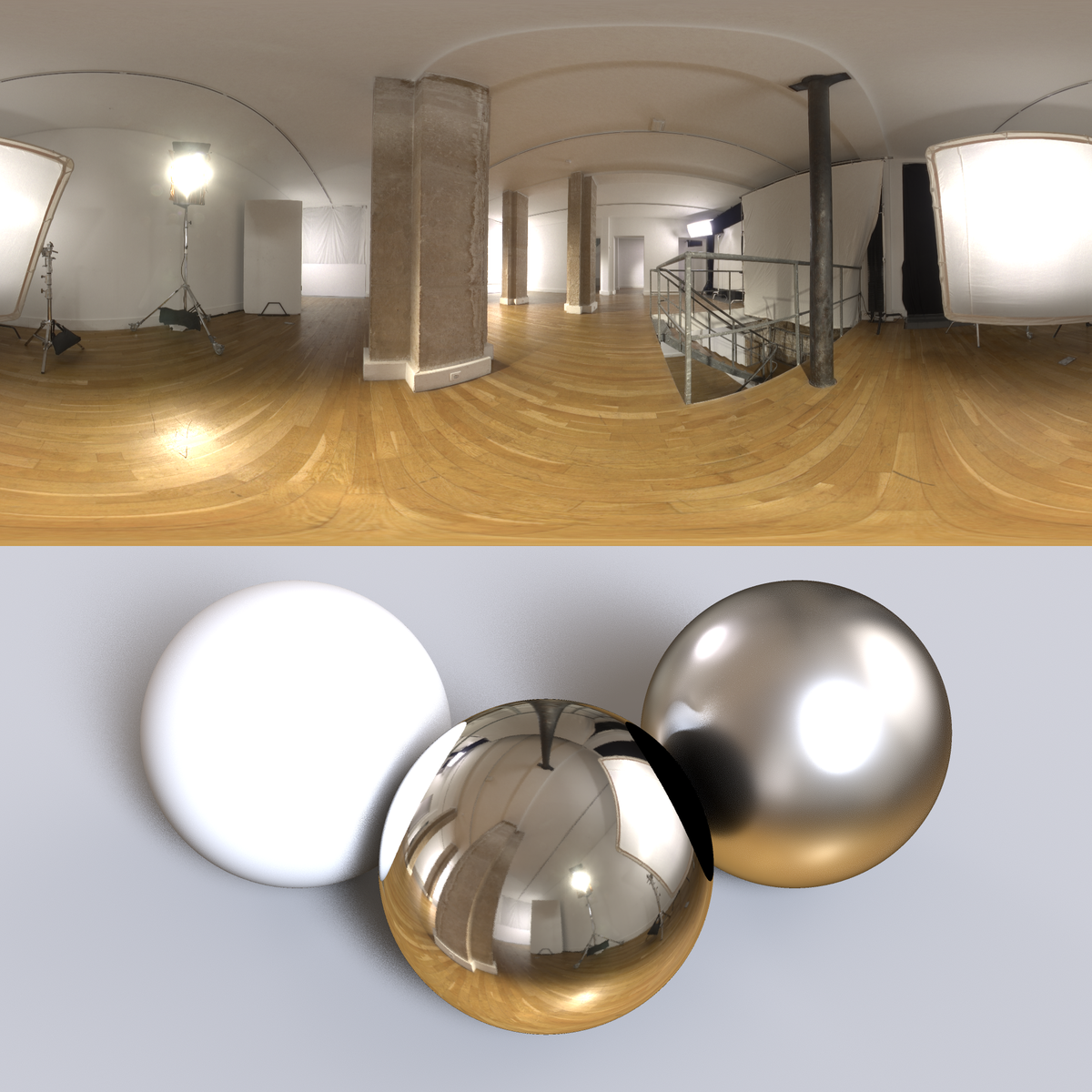 Showroom Hard Light 01 on Substance 3D Assets