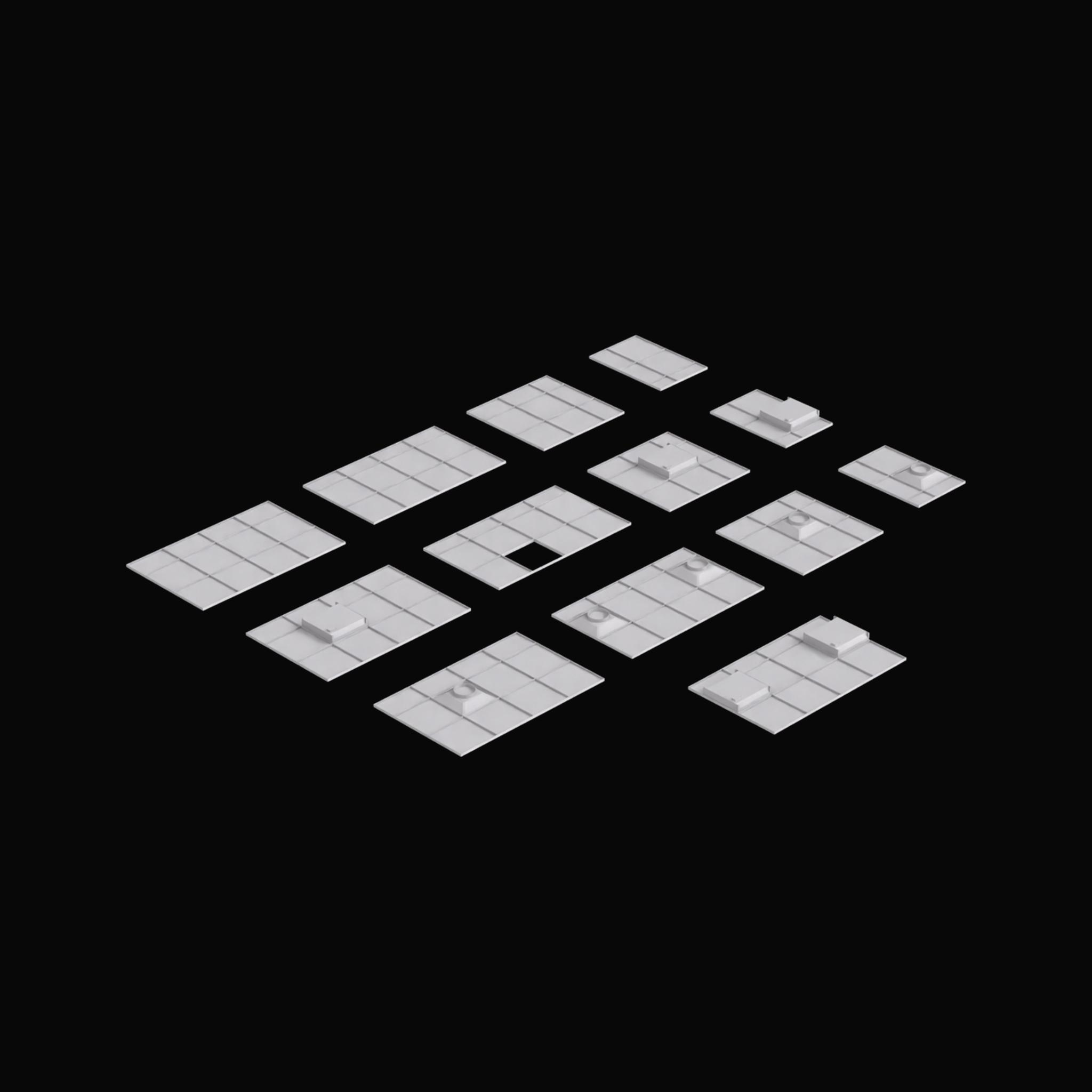 Drop Ceiling Set 03 on Substance 3D Assets