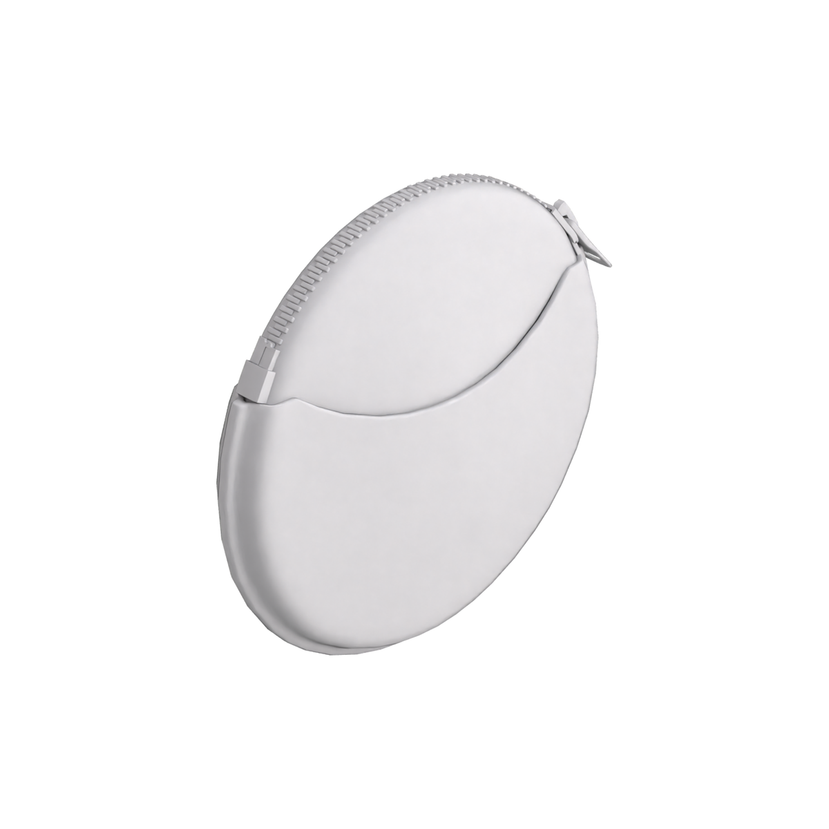 Circular Zipped Coin Wallet Closed on Substance 3D Assets
