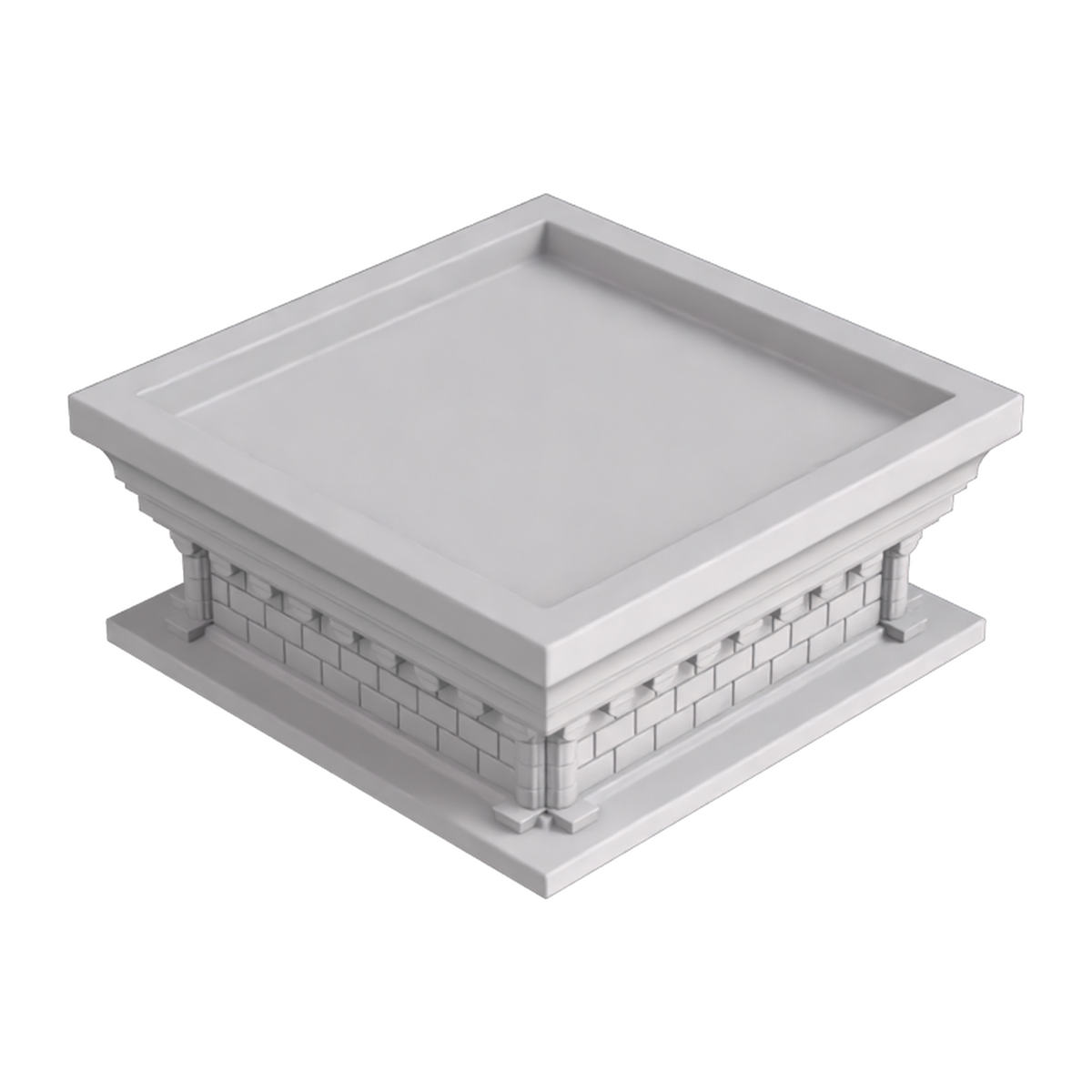 Pedestal Building on Substance 3D Assets