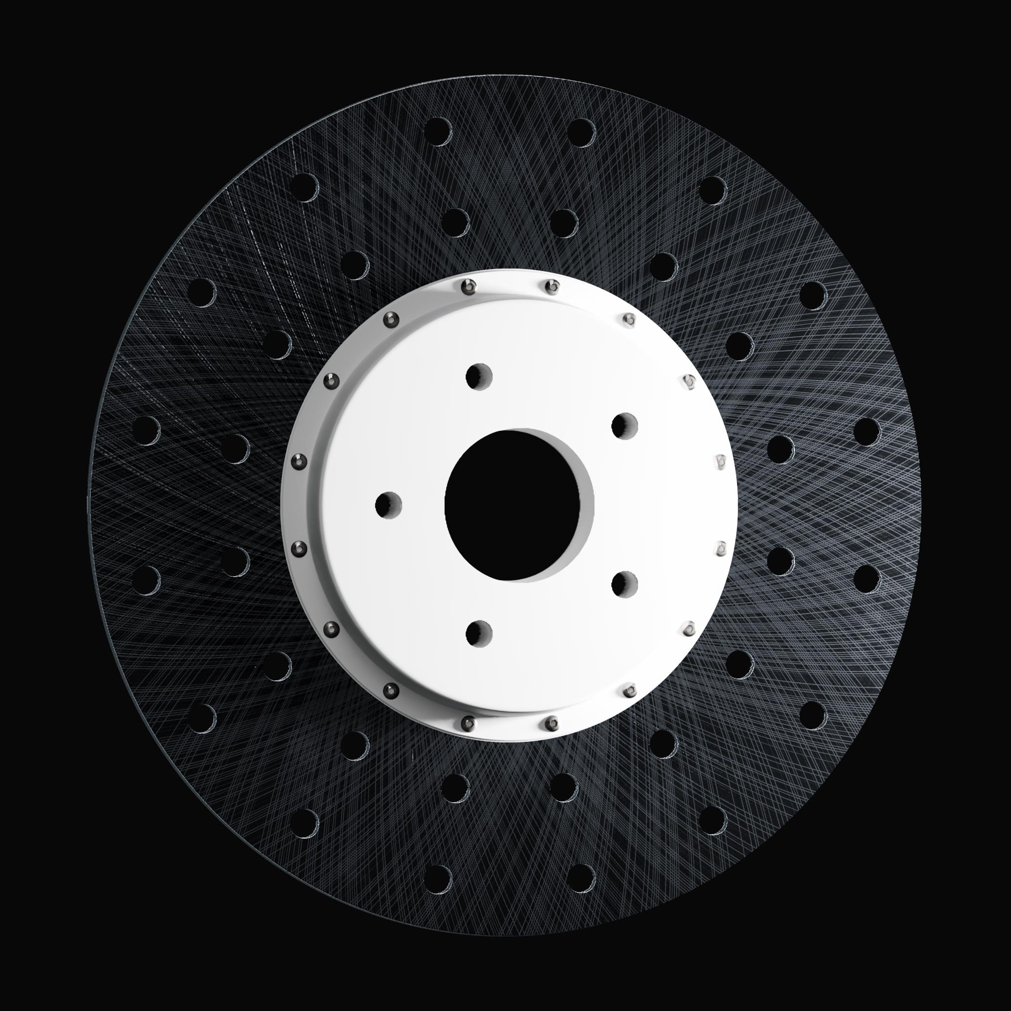 Brake Rotor Milled Steel Drills on Substance 3D Assets