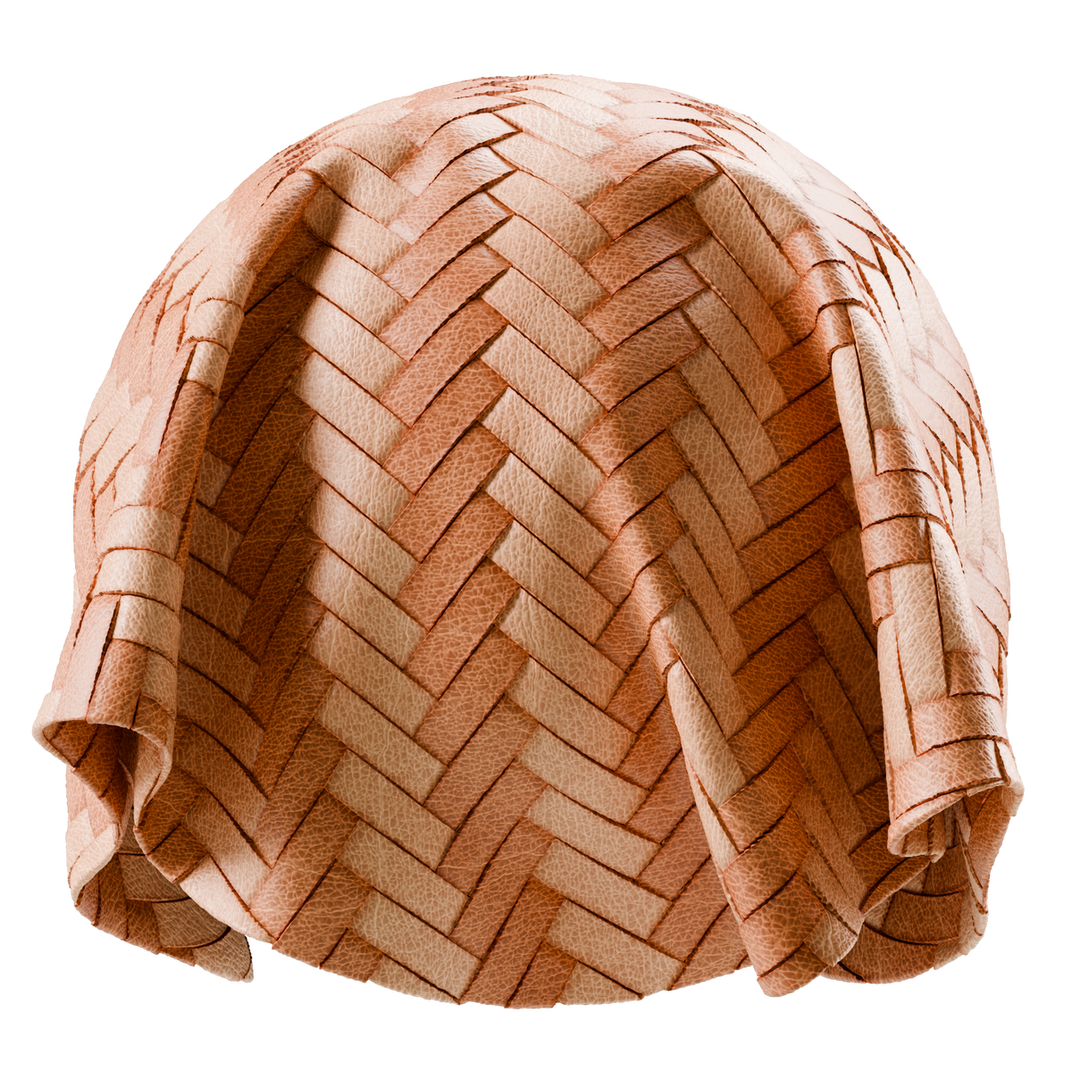 Cowhide Leather Braids on Substance 3D Assets