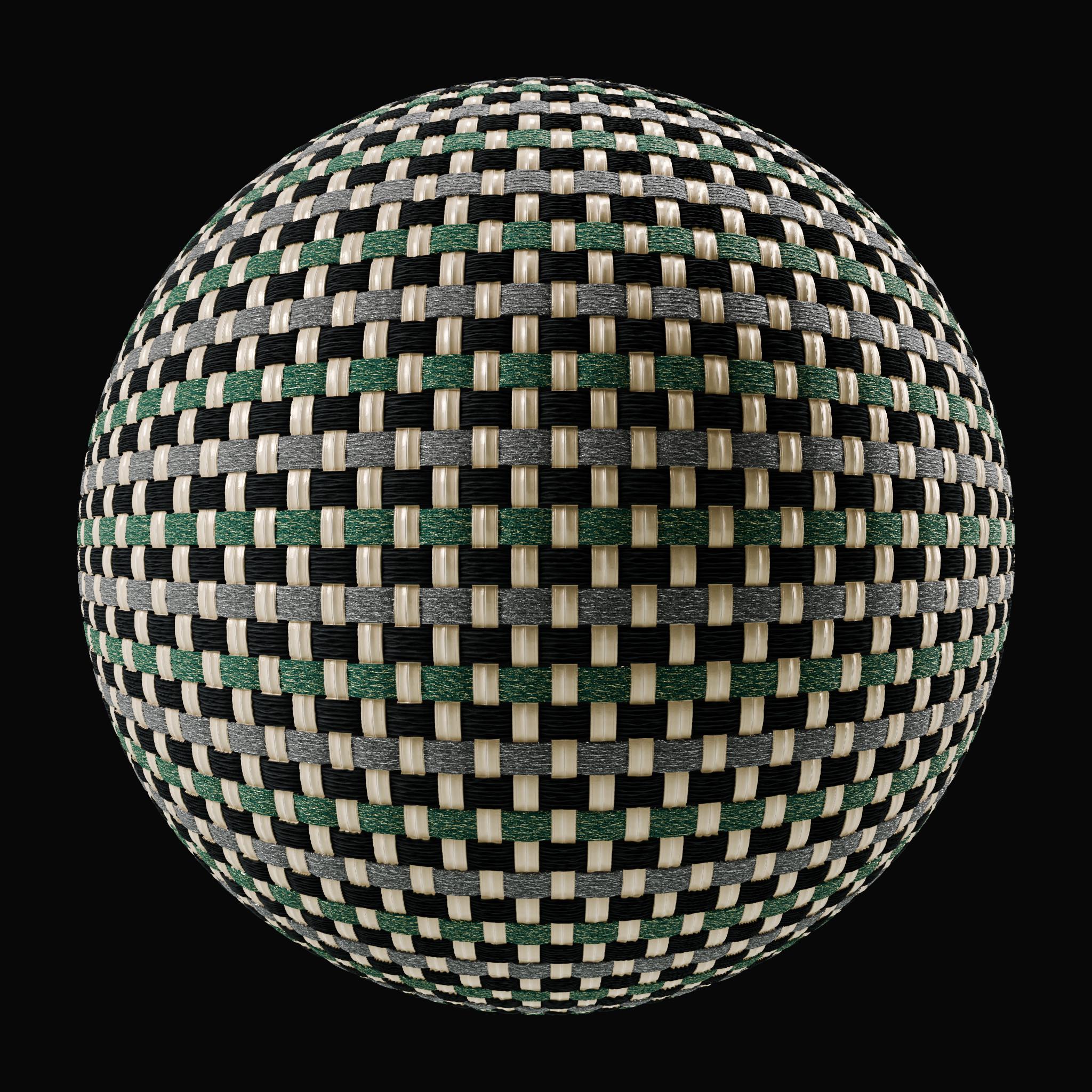 Woven Mixed Rug Pixel on Substance 3D Assets