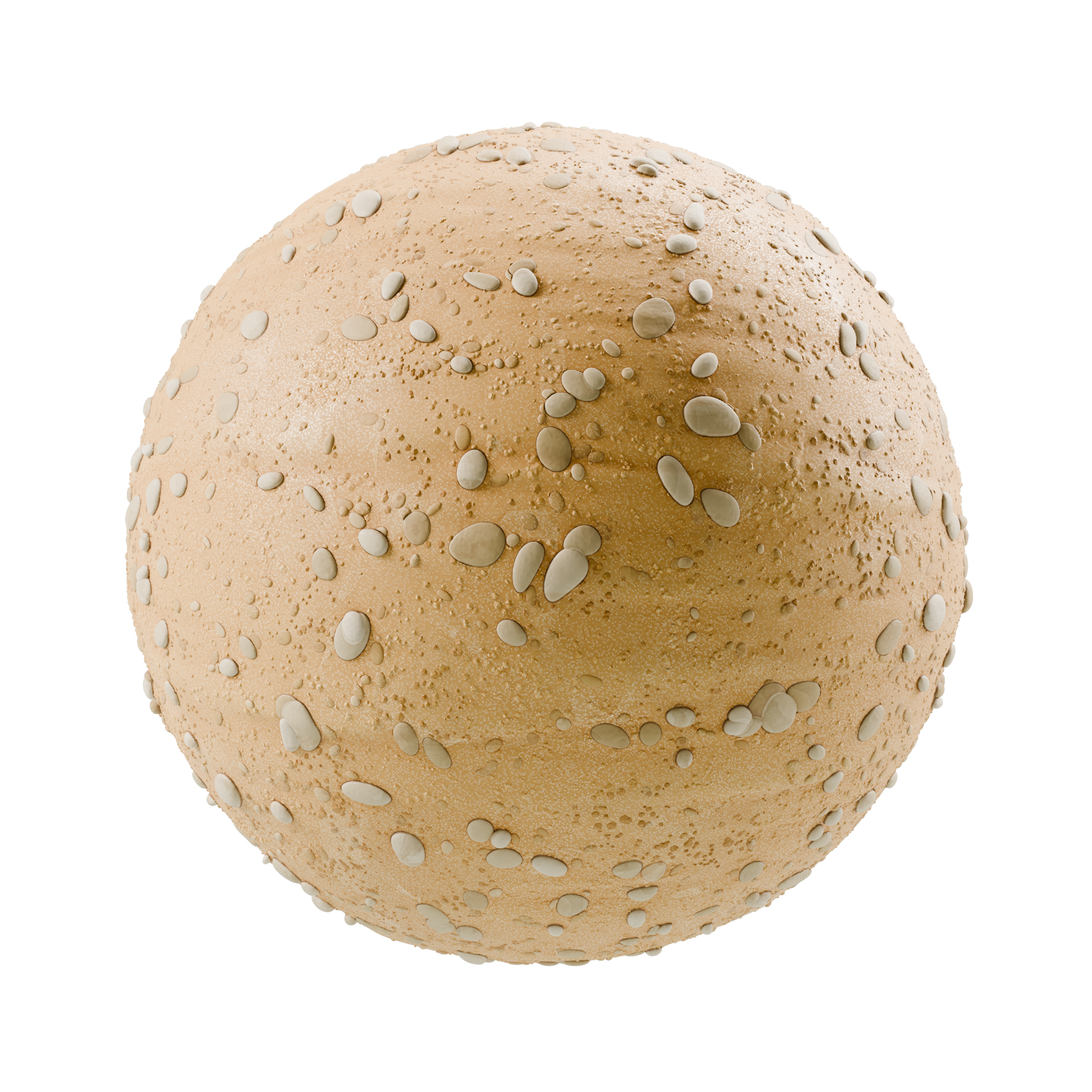 Stylized Barnacle Covered Rock on Substance 3D Assets