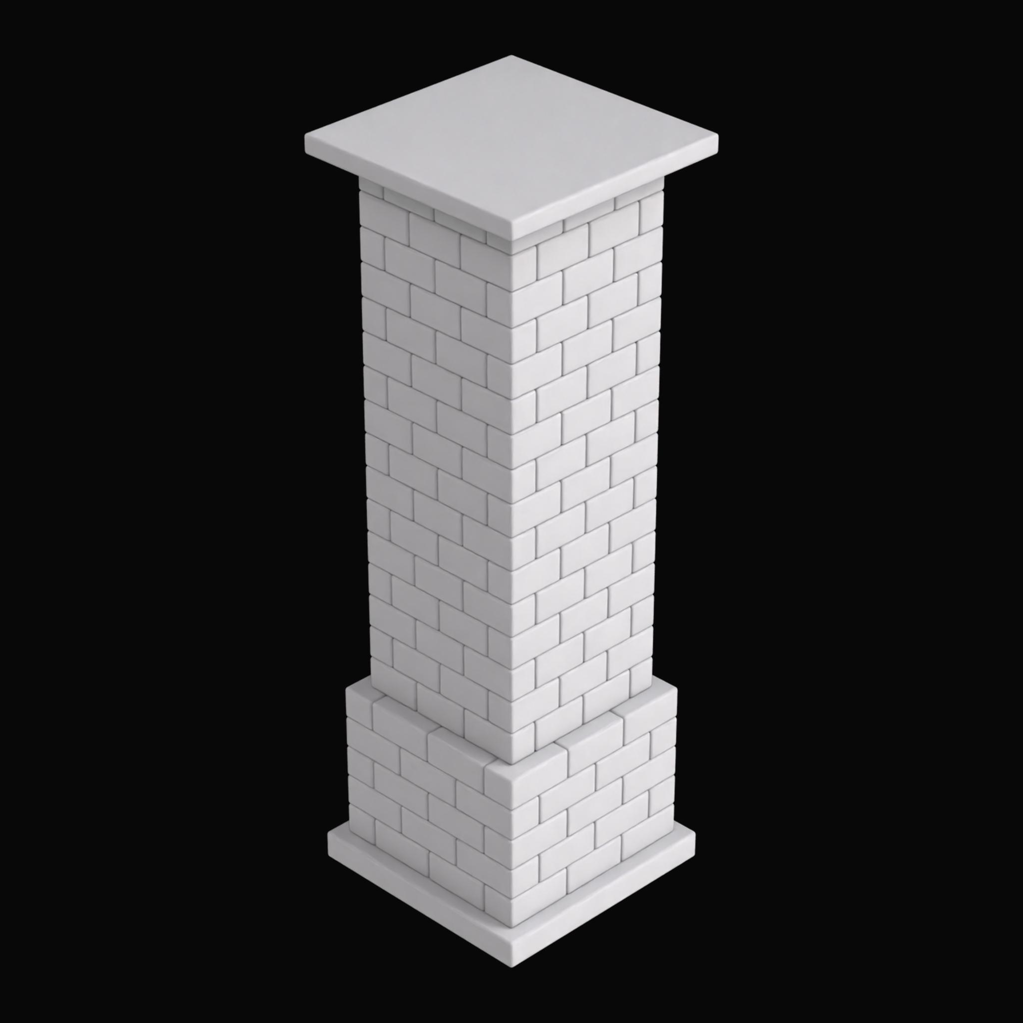 Castle Column 01 on Substance 3D Assets