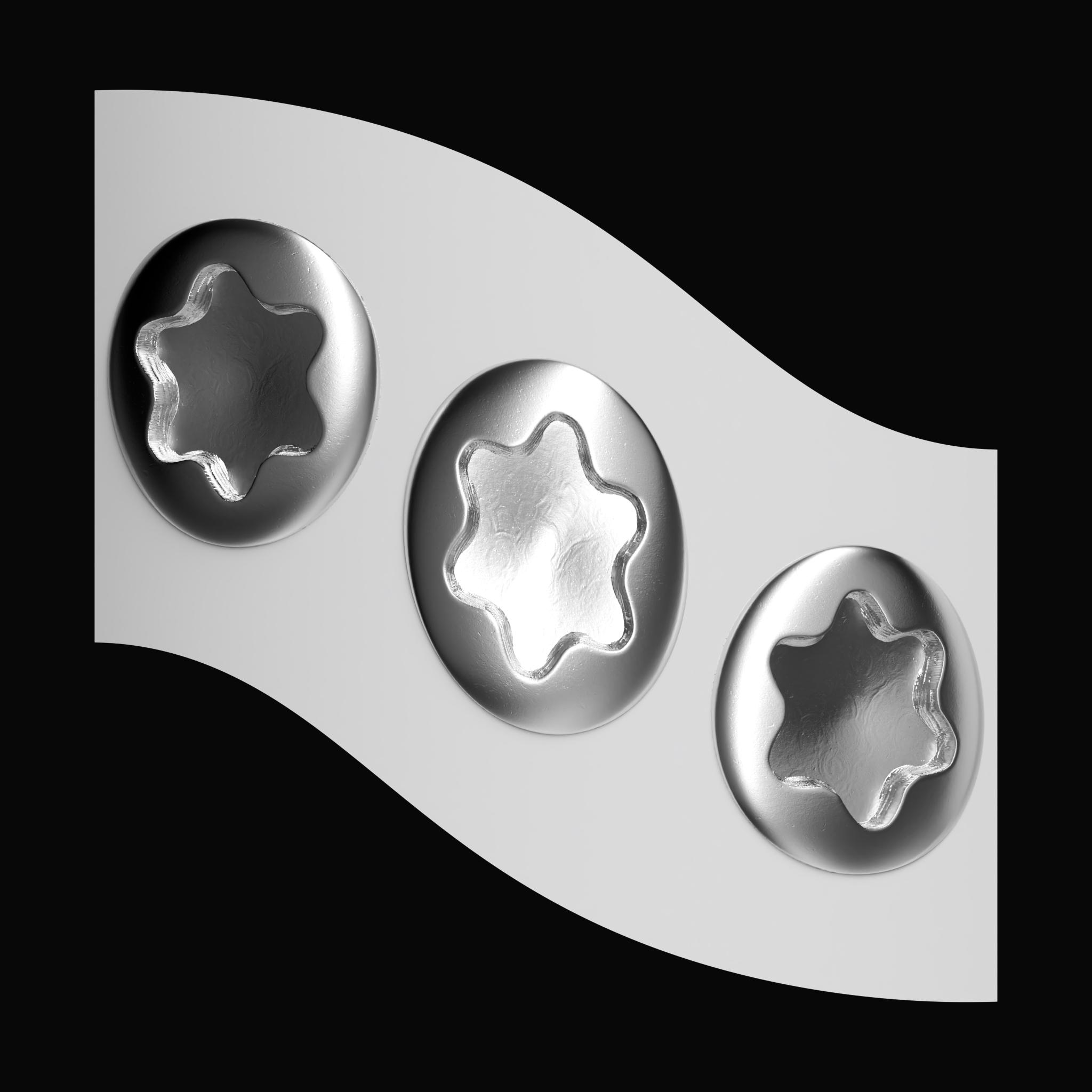 Screw Rounded Head on Substance 3D Assets