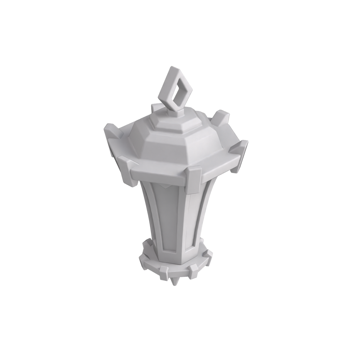 Stylized Hanging Lantern 01 on Substance 3D Assets
