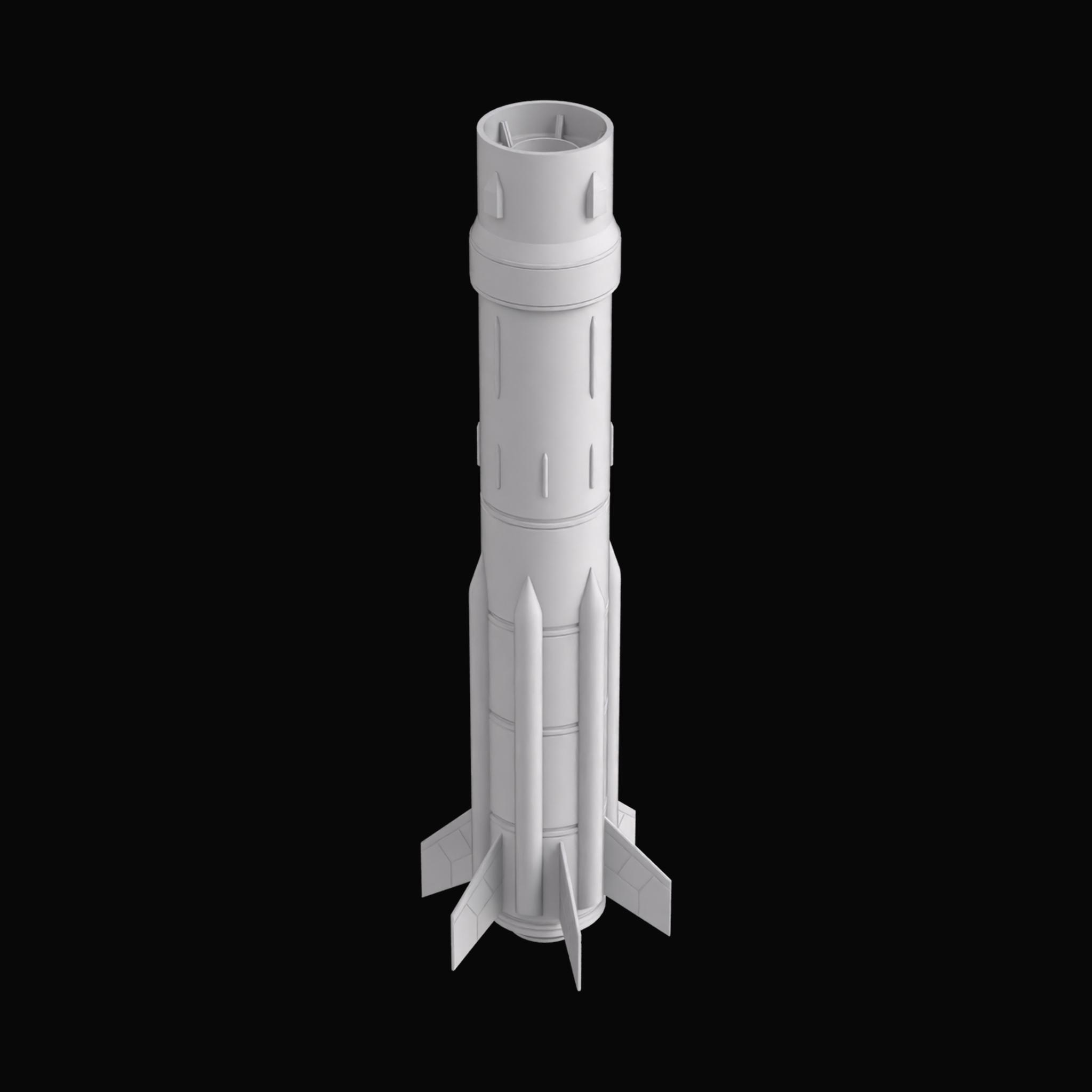 Rocket Body 01 on Substance 3D Assets