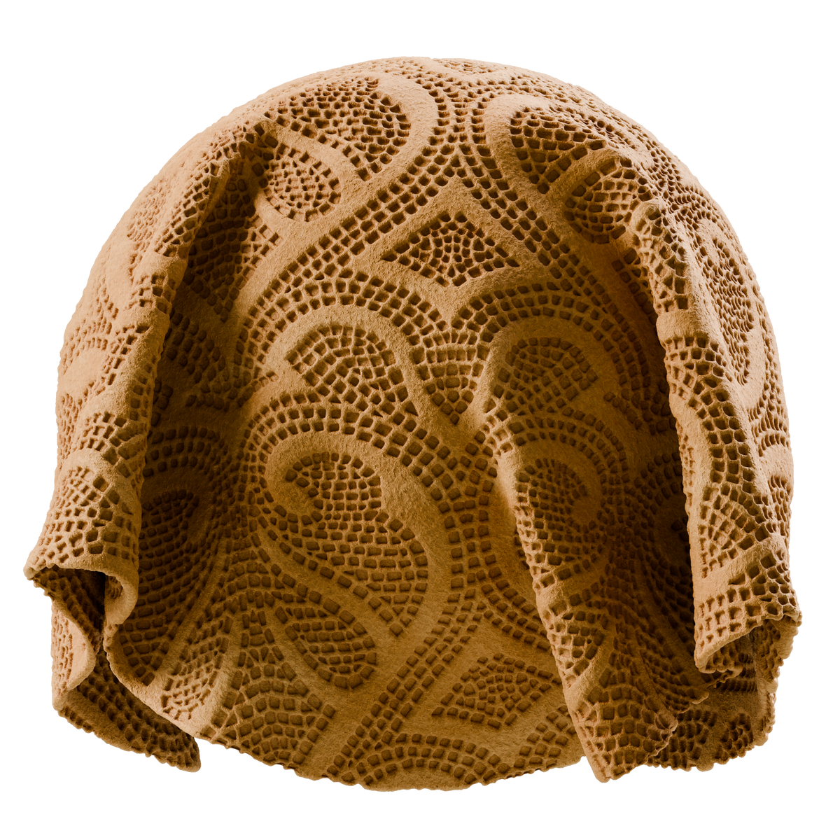 Suede Mosaic Emboss on Substance 3D Assets