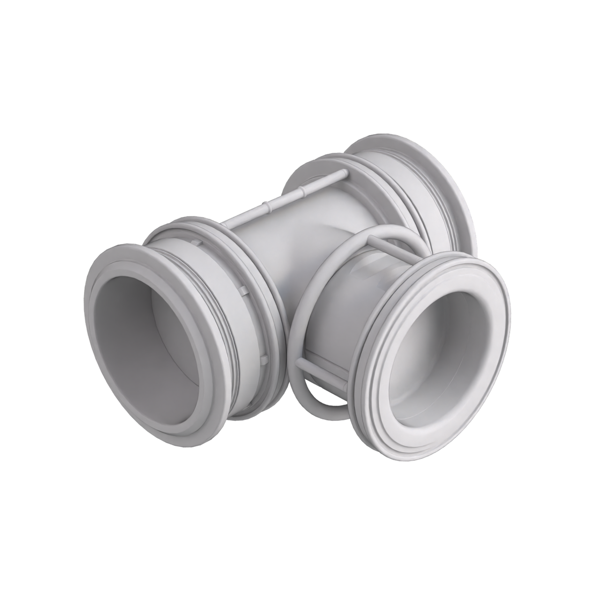 Tee Cable Connector 02 on Substance 3D Assets
