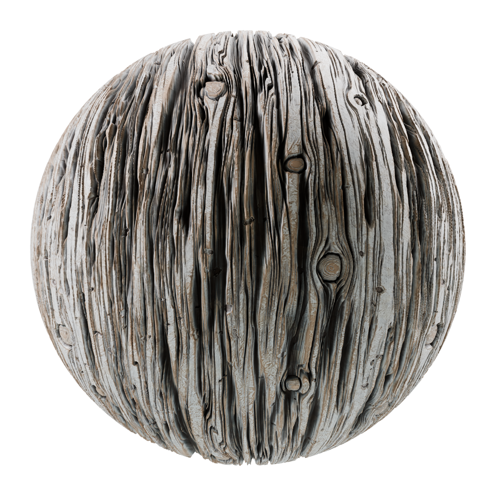 Stylized Barnacle Covered Rock on Substance 3D Assets