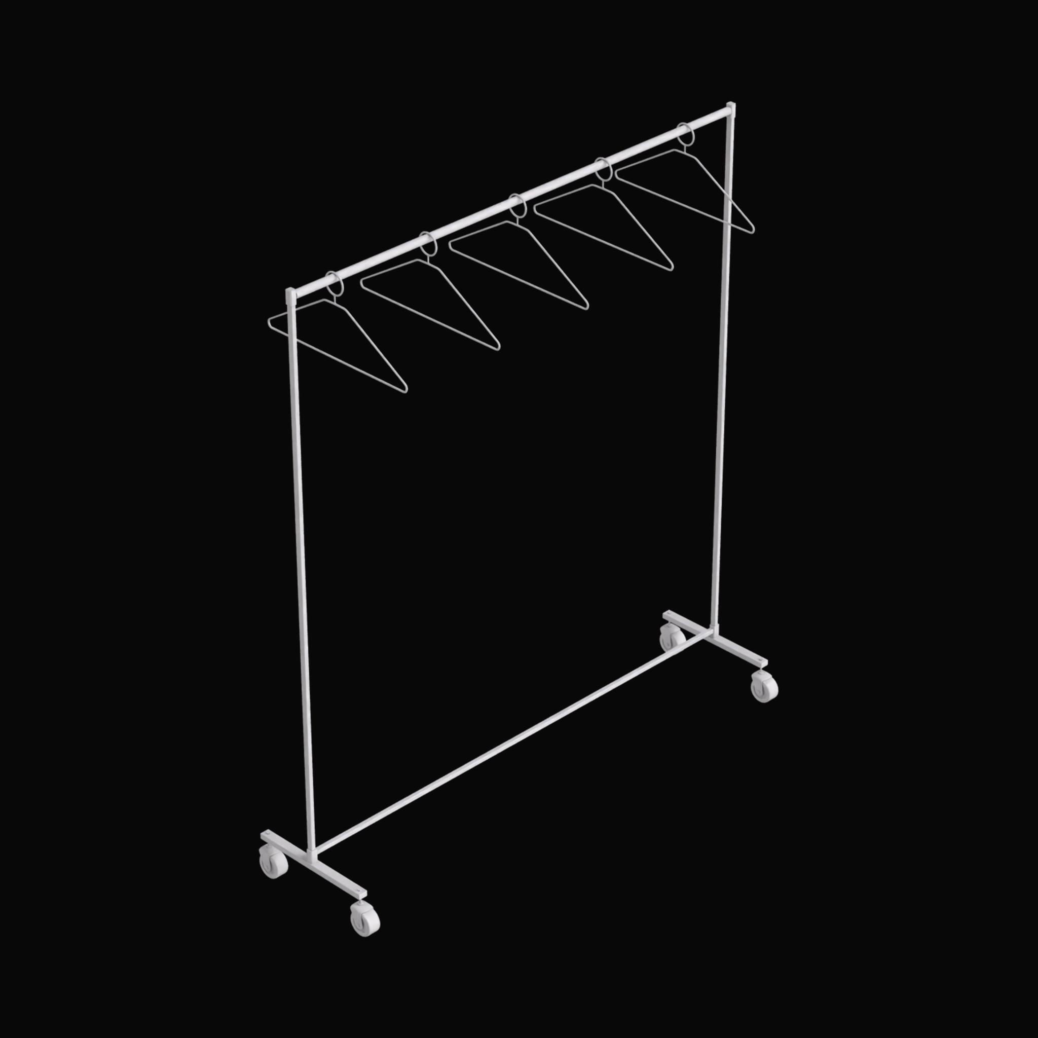 Rack With Closed Hanger on Substance 3D Assets