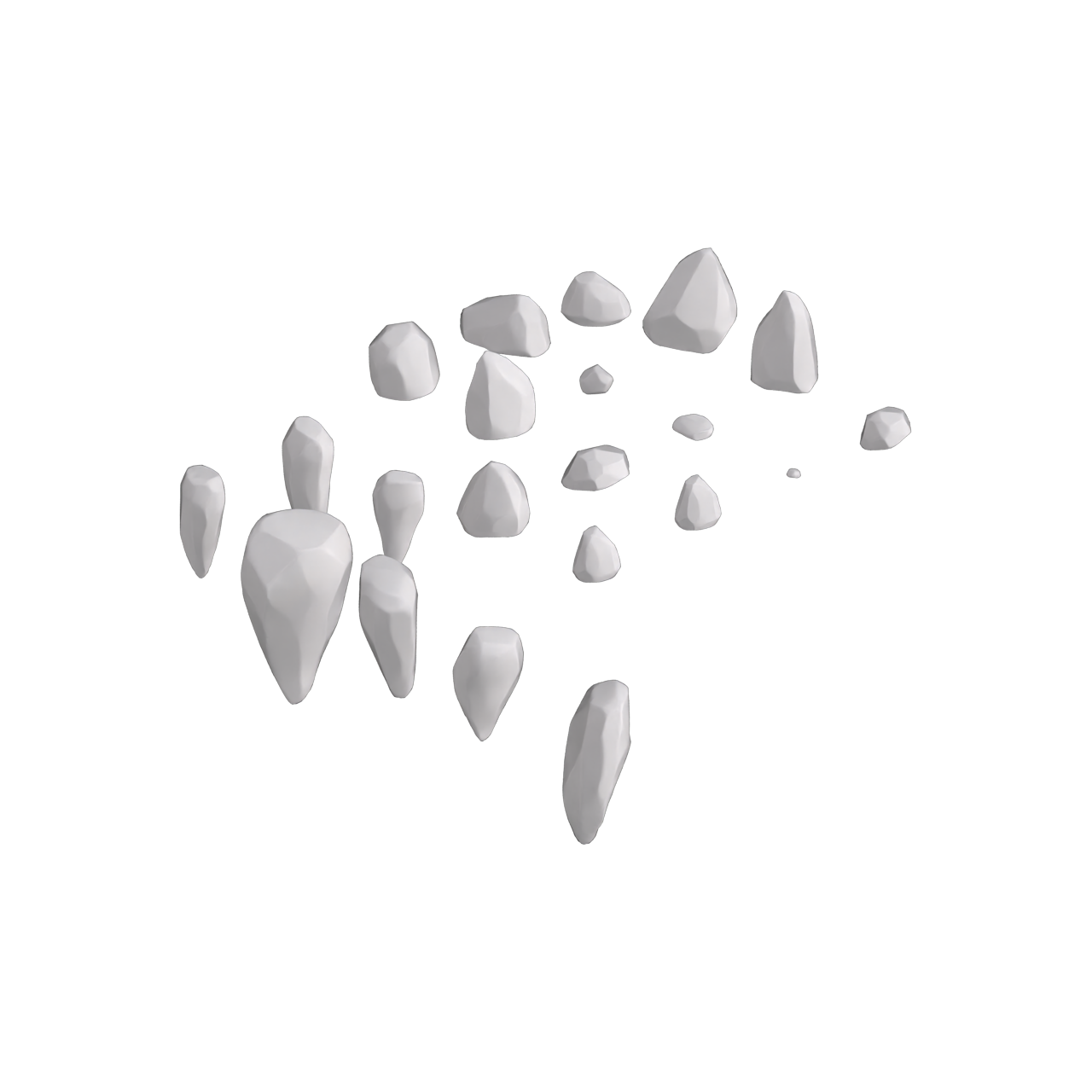 Stylized Barnacle Covered Rock on Substance 3D Assets