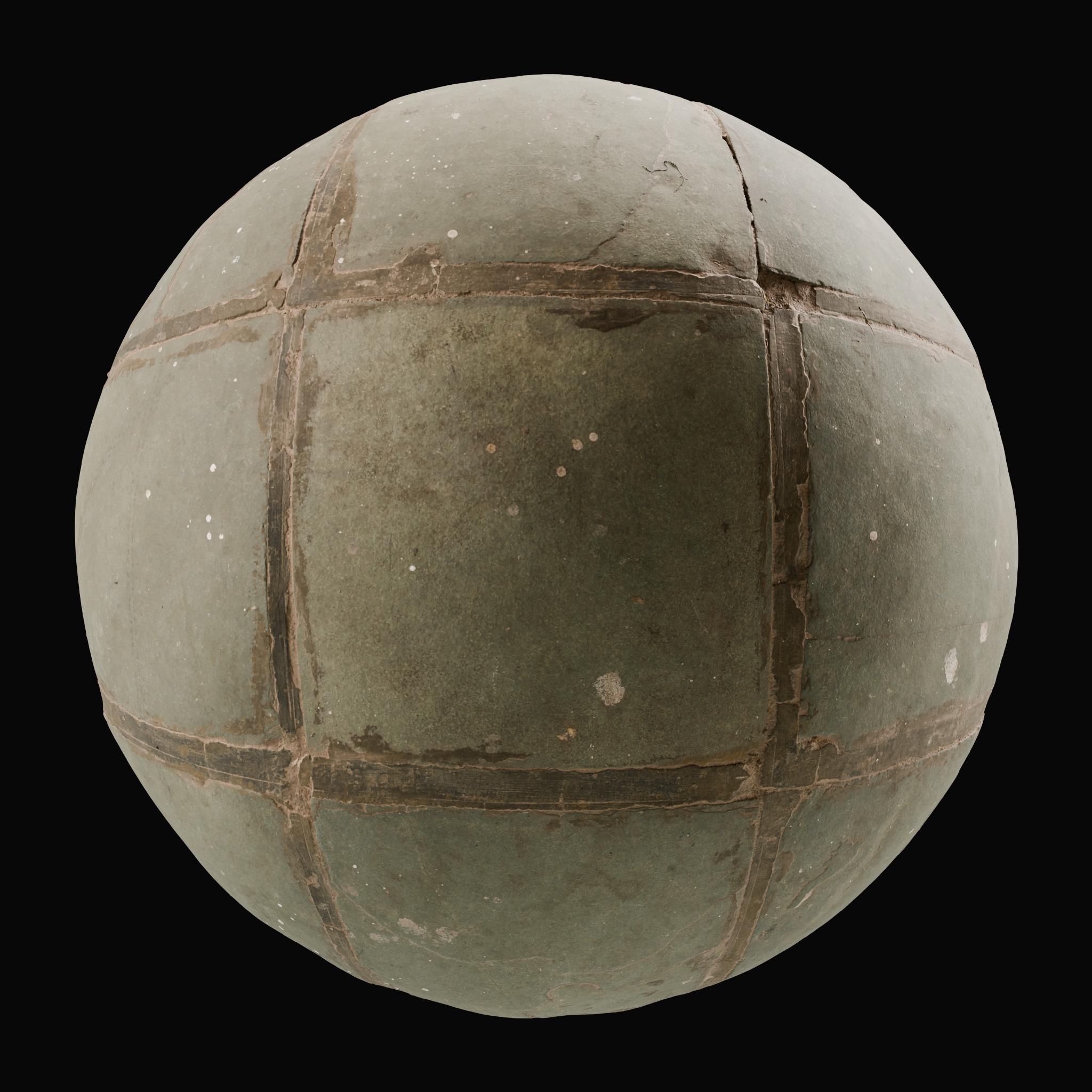 Stained Limestone Floor on Substance 3D Assets