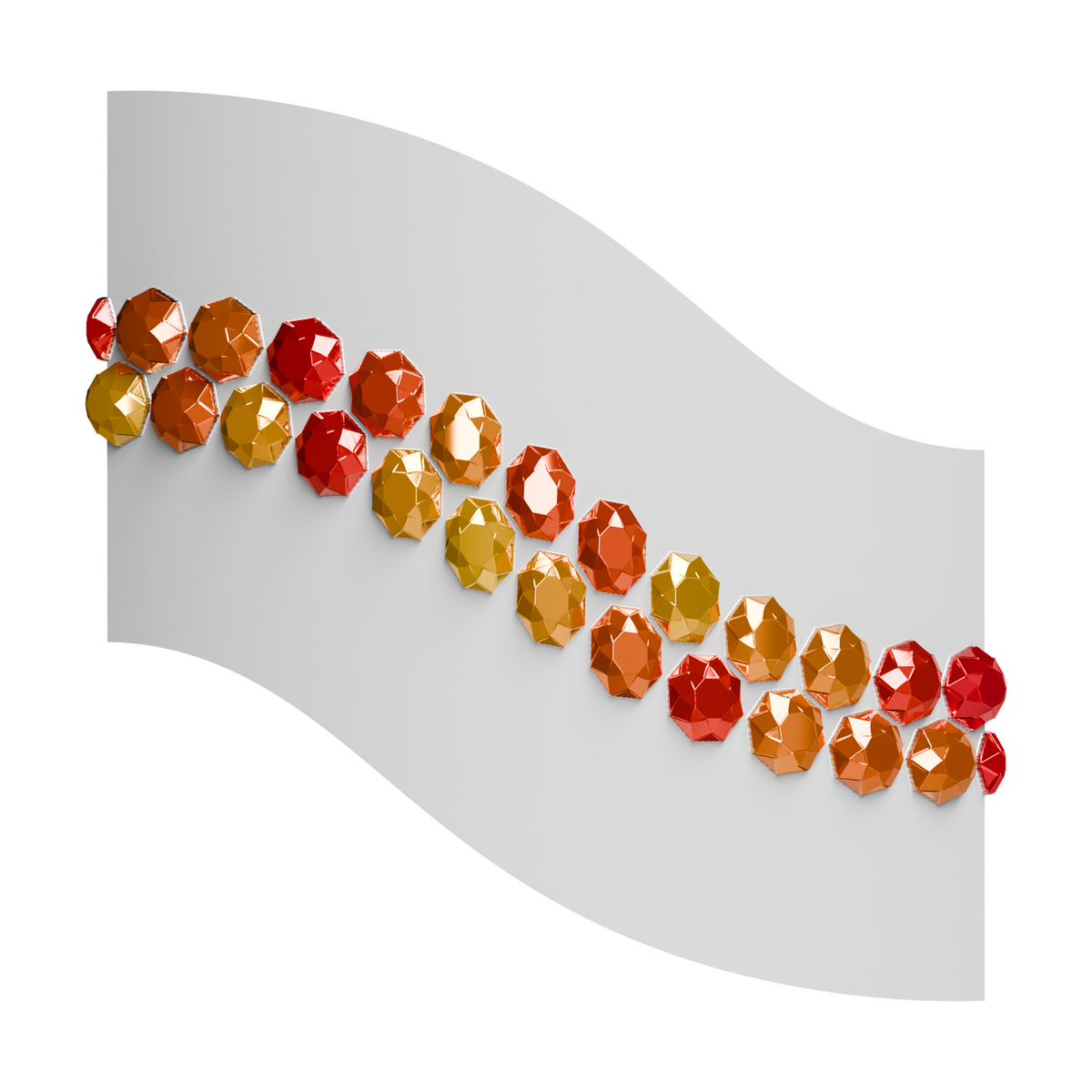 Rhinestone Double Row on Substance 3D Assets