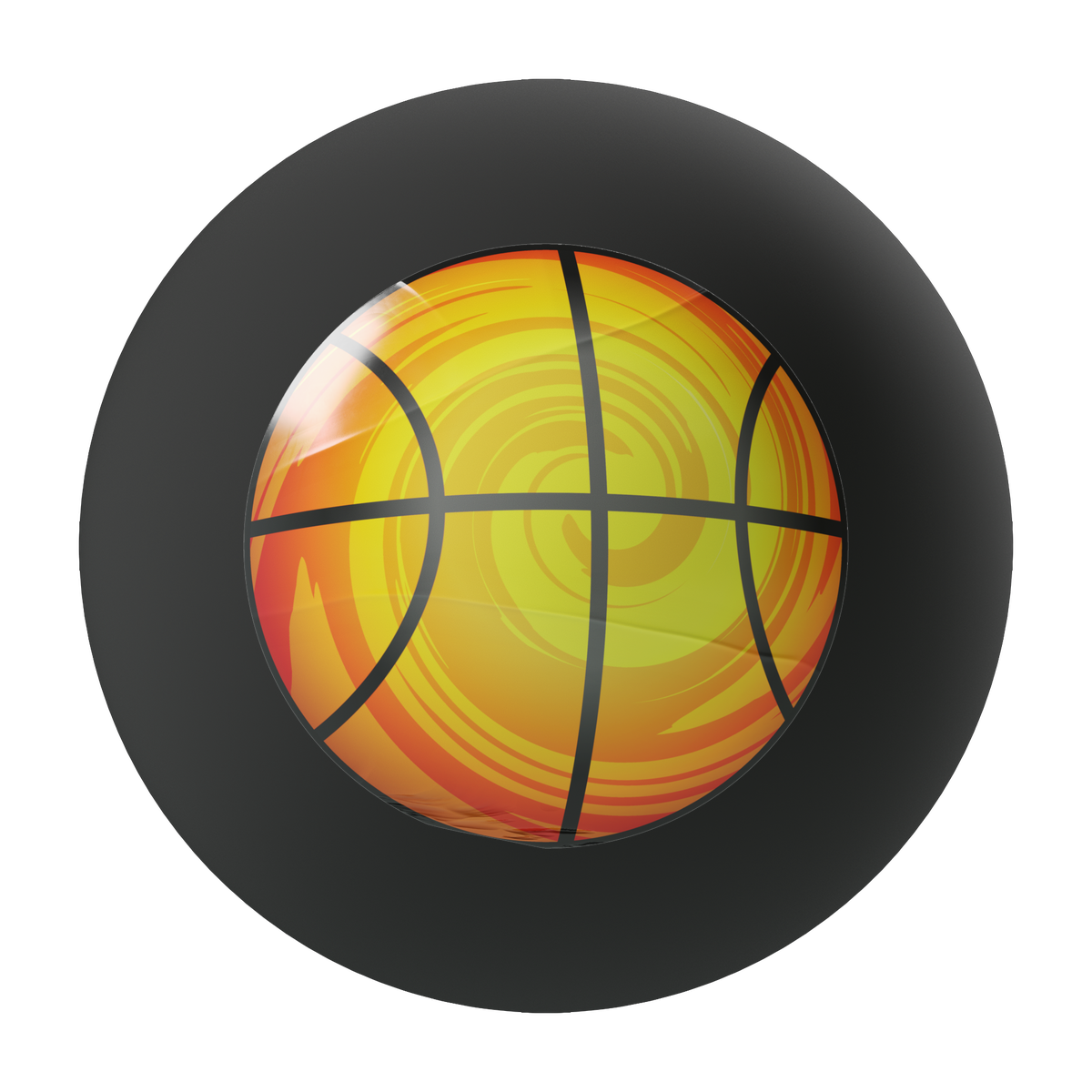 Basketball Sticker on Substance 3D Assets