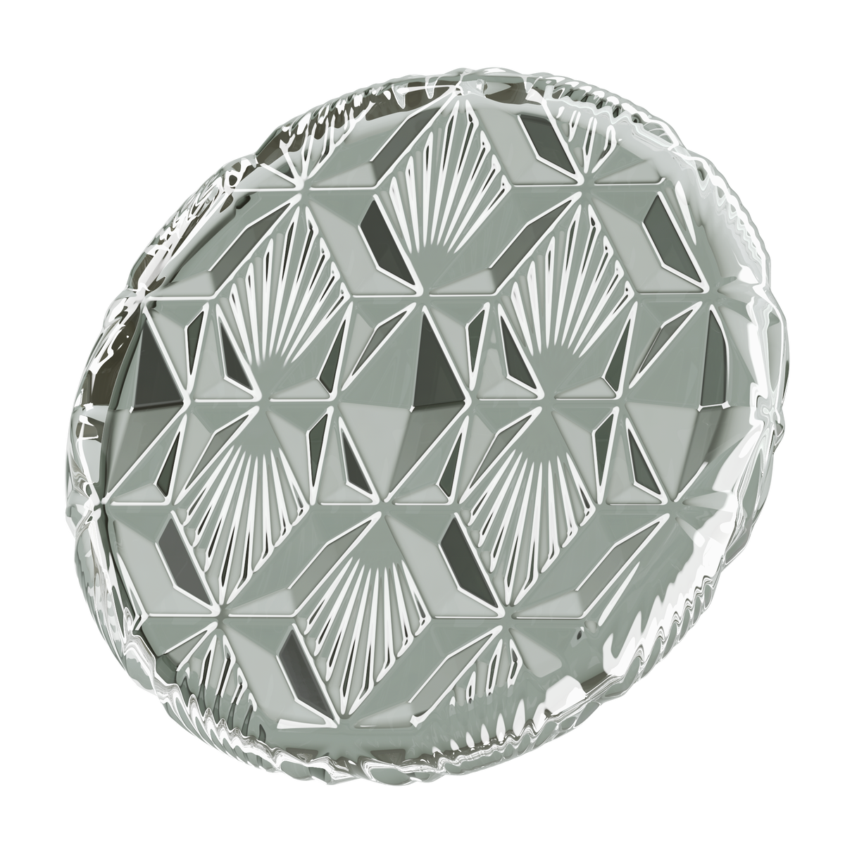 Embossed Glass Beams Pattern on Substance 3D Assets