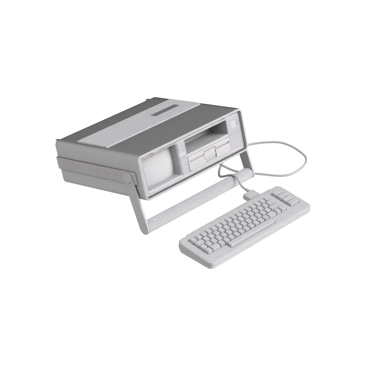 Vintage Computer 05 on Substance 3D Assets