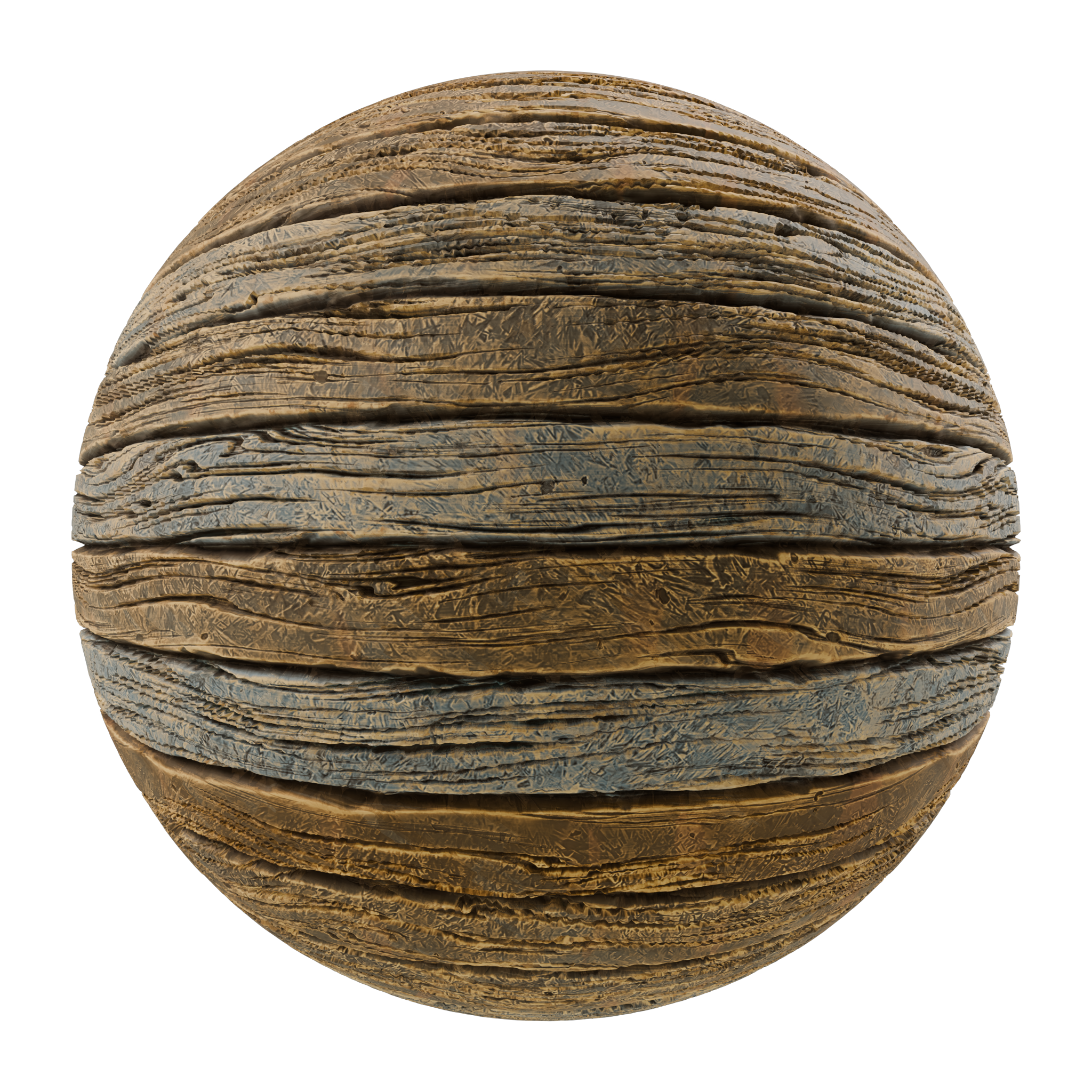 Stylized Barnacle Covered Rock on Substance 3D Assets