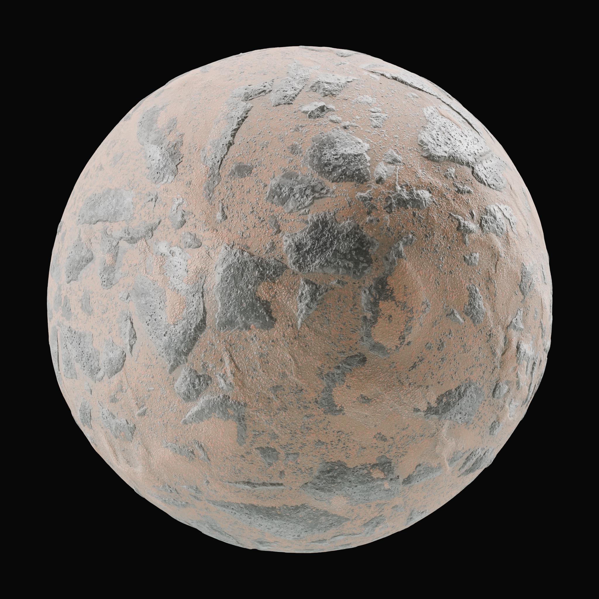 Alien Sand Covered Rocky Soil on Substance 3D Assets