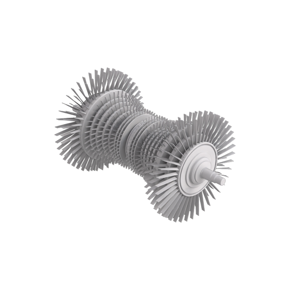 Jet Engine Compressor Fan 04 on Substance 3D Assets