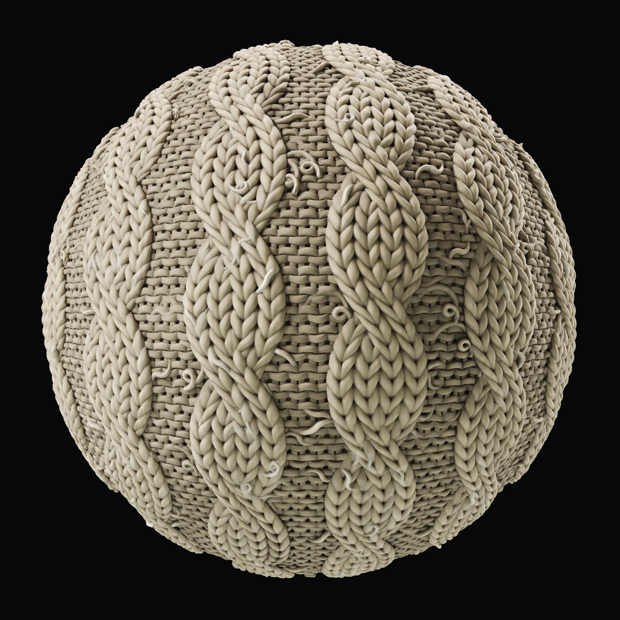 Substance Painter Knit: Hướng dẫn tạo chất liệu đan len trong thiết kế 3D