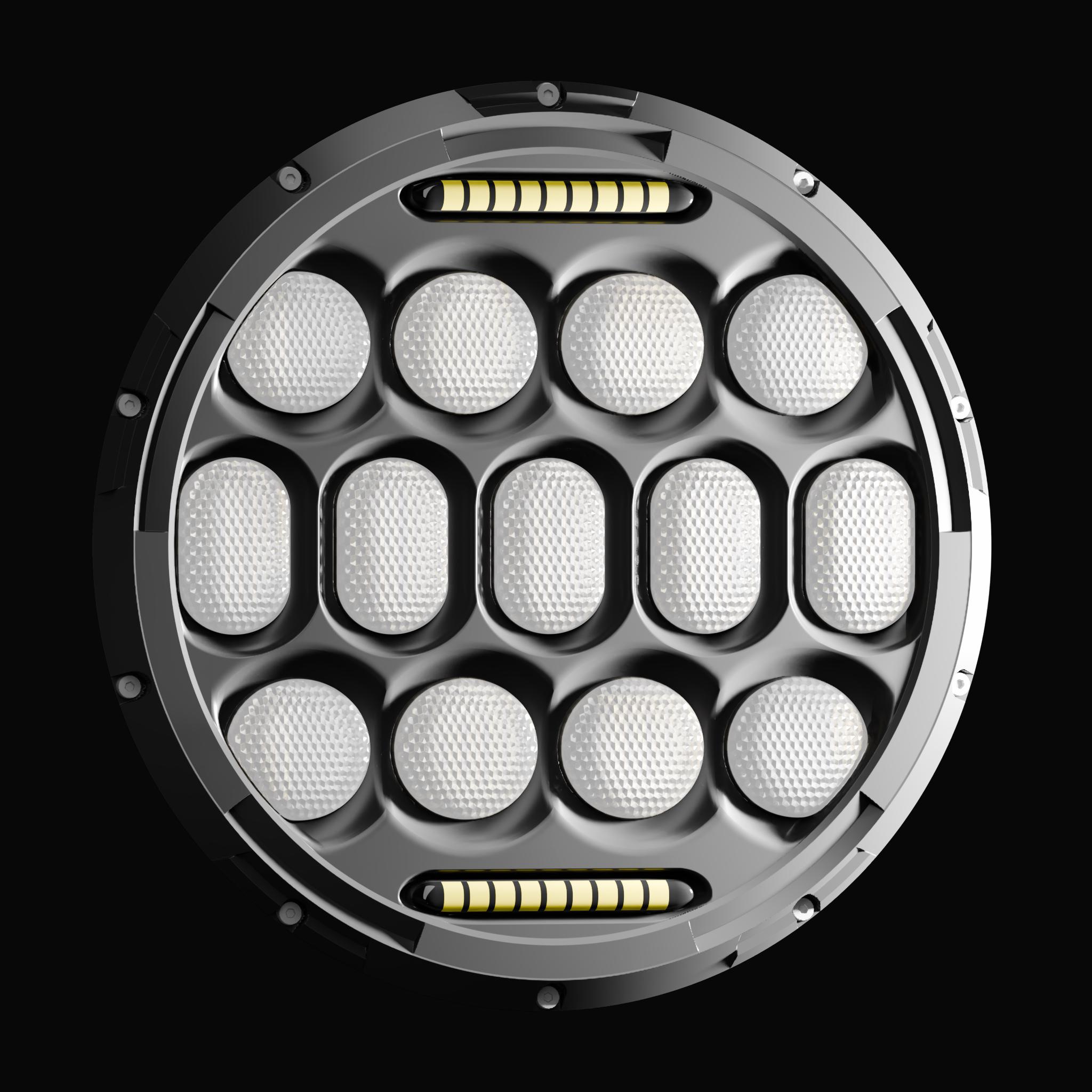 Led Matrix Headlight on Substance 3D Assets