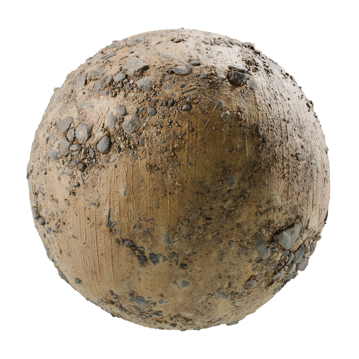Compact Rocks And Clay Ground 01 on Substance 3D Assets