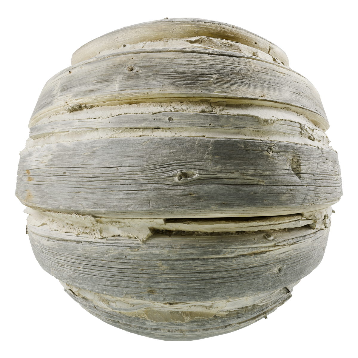 Plastered Square Log Wall on Substance 3D Assets